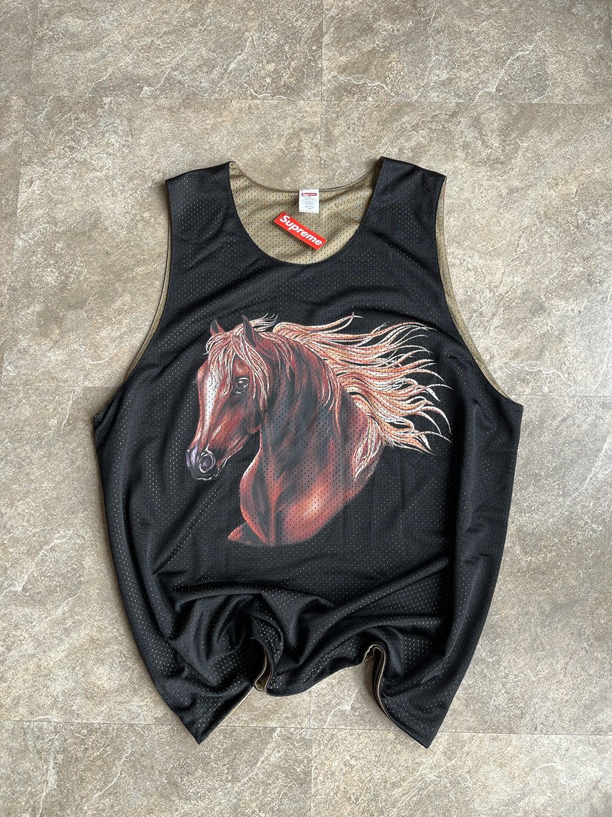 Supreme SUPREME HORSE BASKETBALL JERSEY Size US M / EU 48-50 / 2 - 1 Thumbnail