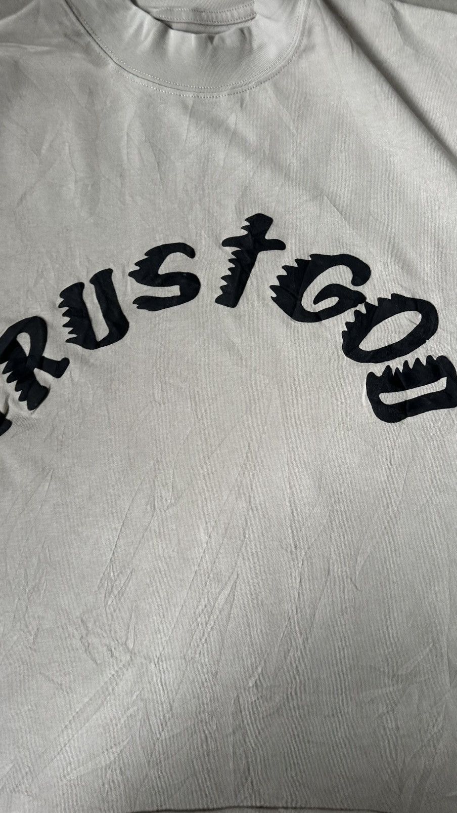 Vintage YEZZY KANYE WEST TRUST GOD SUNDAY SERVICES CROPPED TEE Size US L / EU 52-54 / 3 - 2 Thumbnail