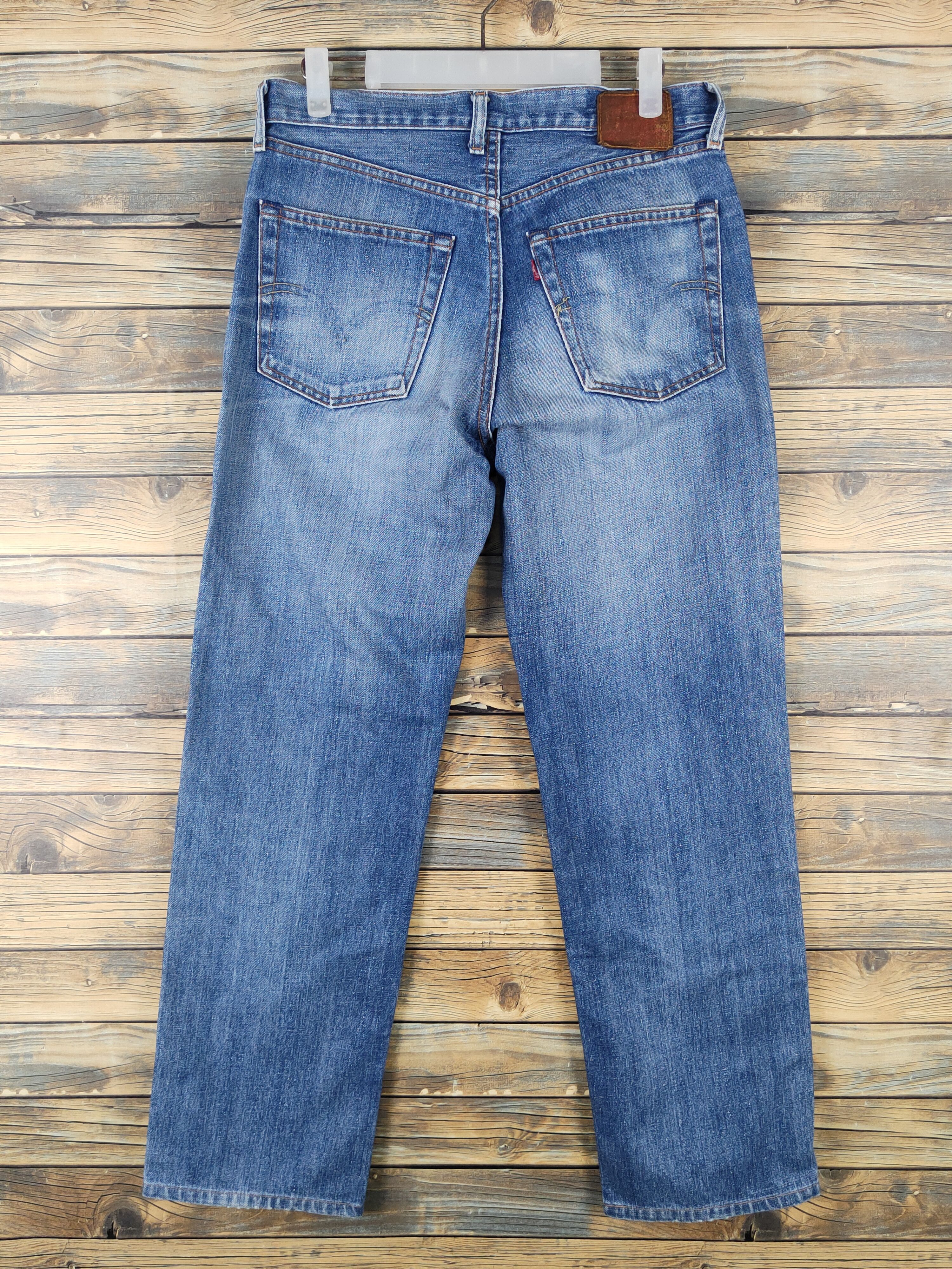 Levi's Levi's Blue Distressed Ripped denim Jeans #W141499 Size US 32 / EU 48 - 7 Thumbnail