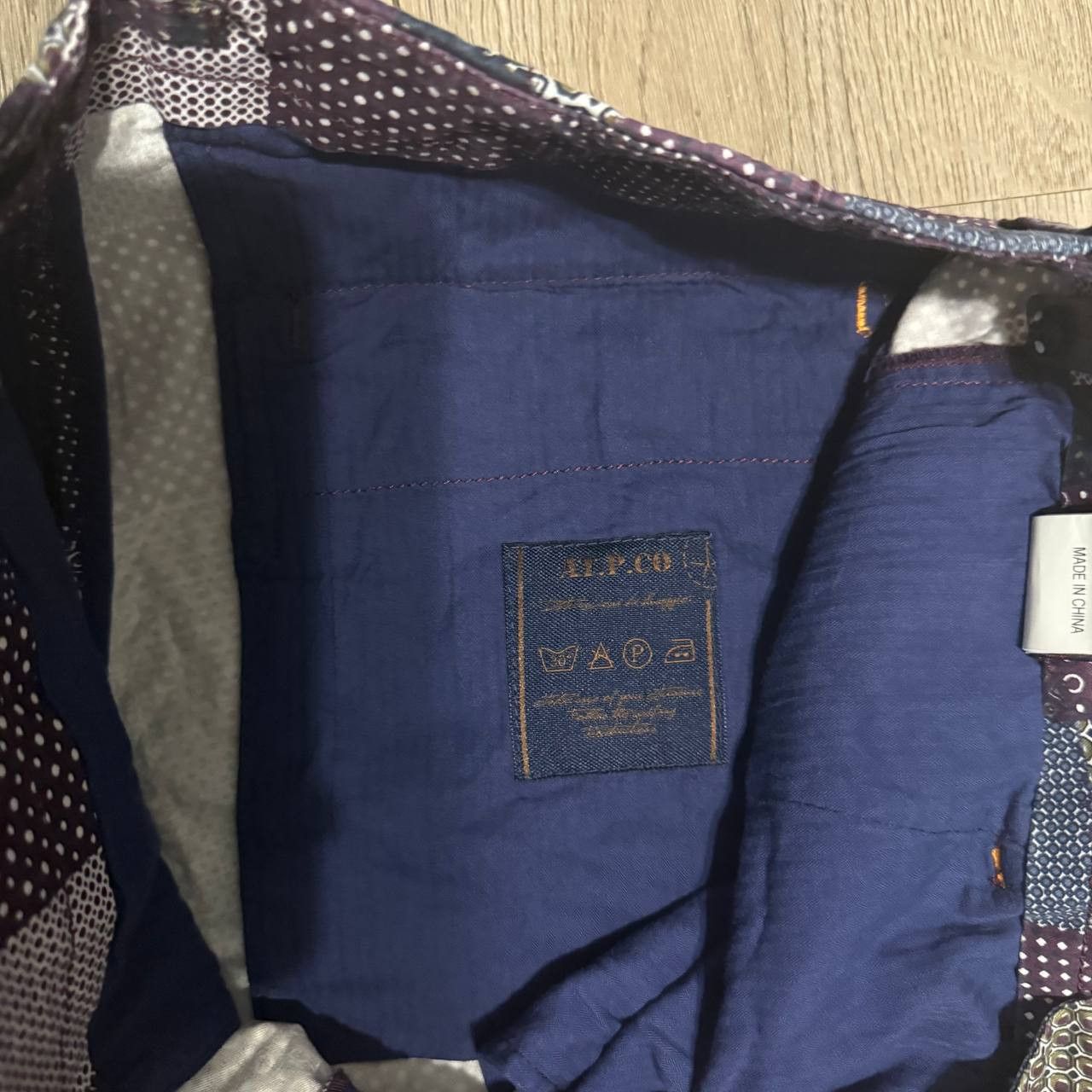 AT.P.CO 5028TC bermuda uomo AT.P.CO purple cotton short pant Size US 34 / EU 50 - 6 Thumbnail