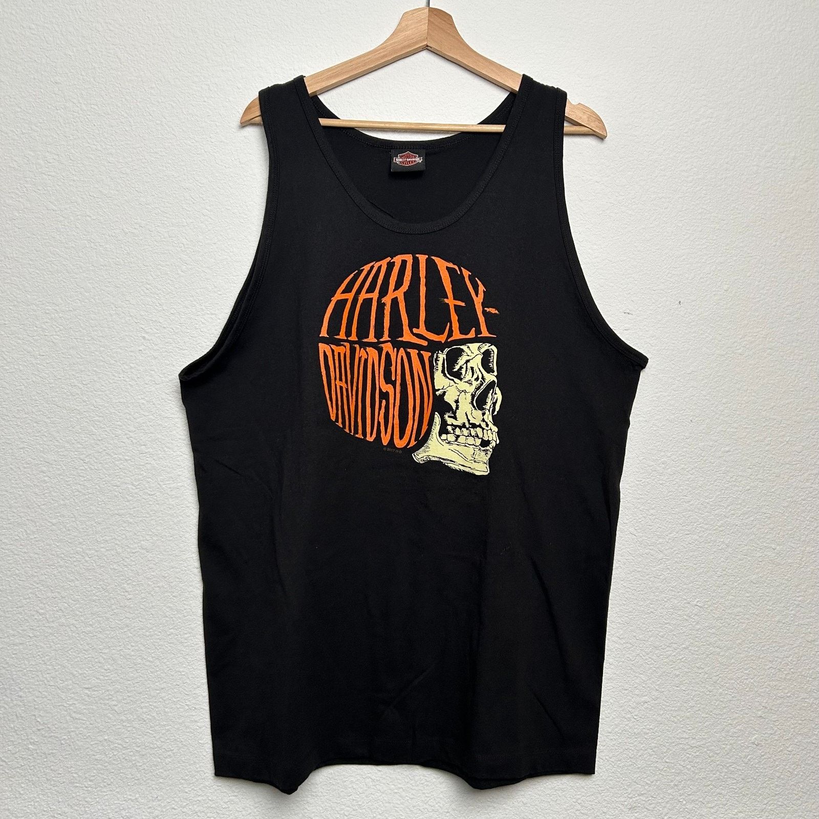 Harley Davidson Harley Davidson Tank Top Mens Black Sioux Falls 2013 Size US XL / EU 56 / 4 - 1 Thumbnail