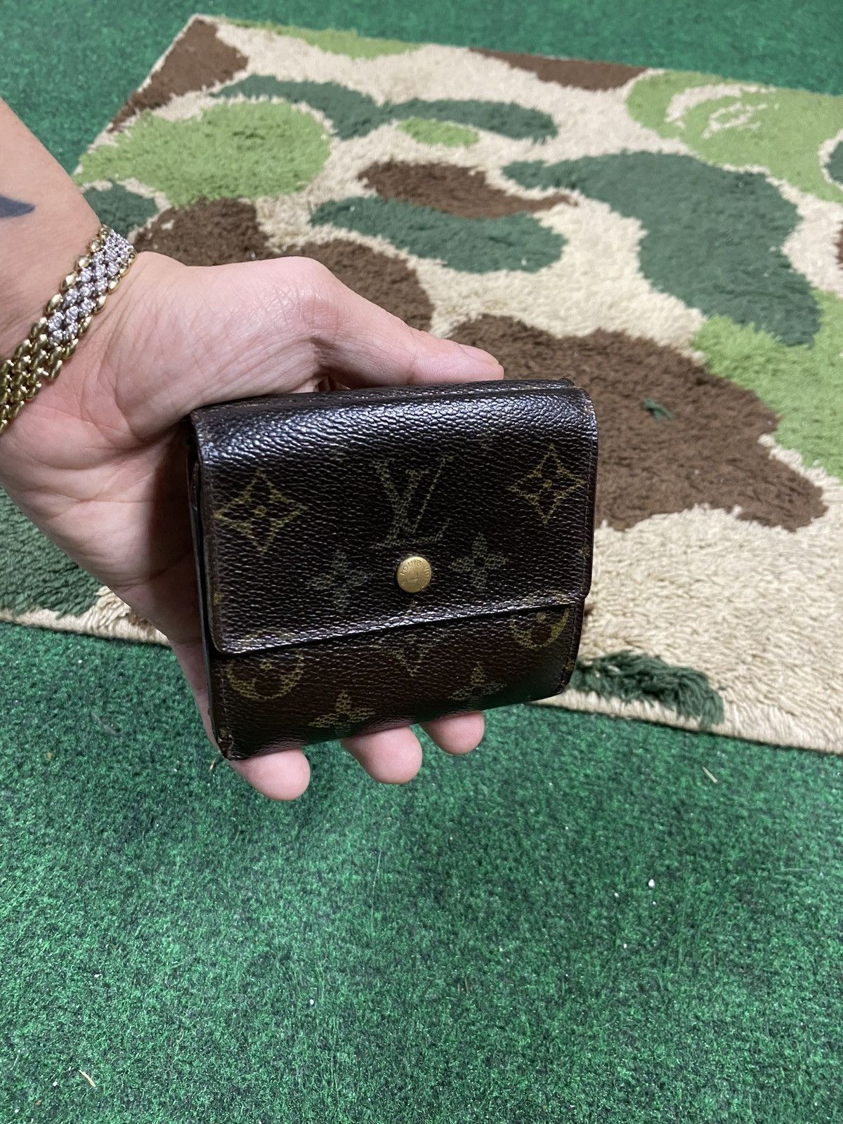 Louis Vuitton Louis Vuitton Brown Monogram Wallet Women’s Card Holder Size ONE SIZE - 11 Thumbnail