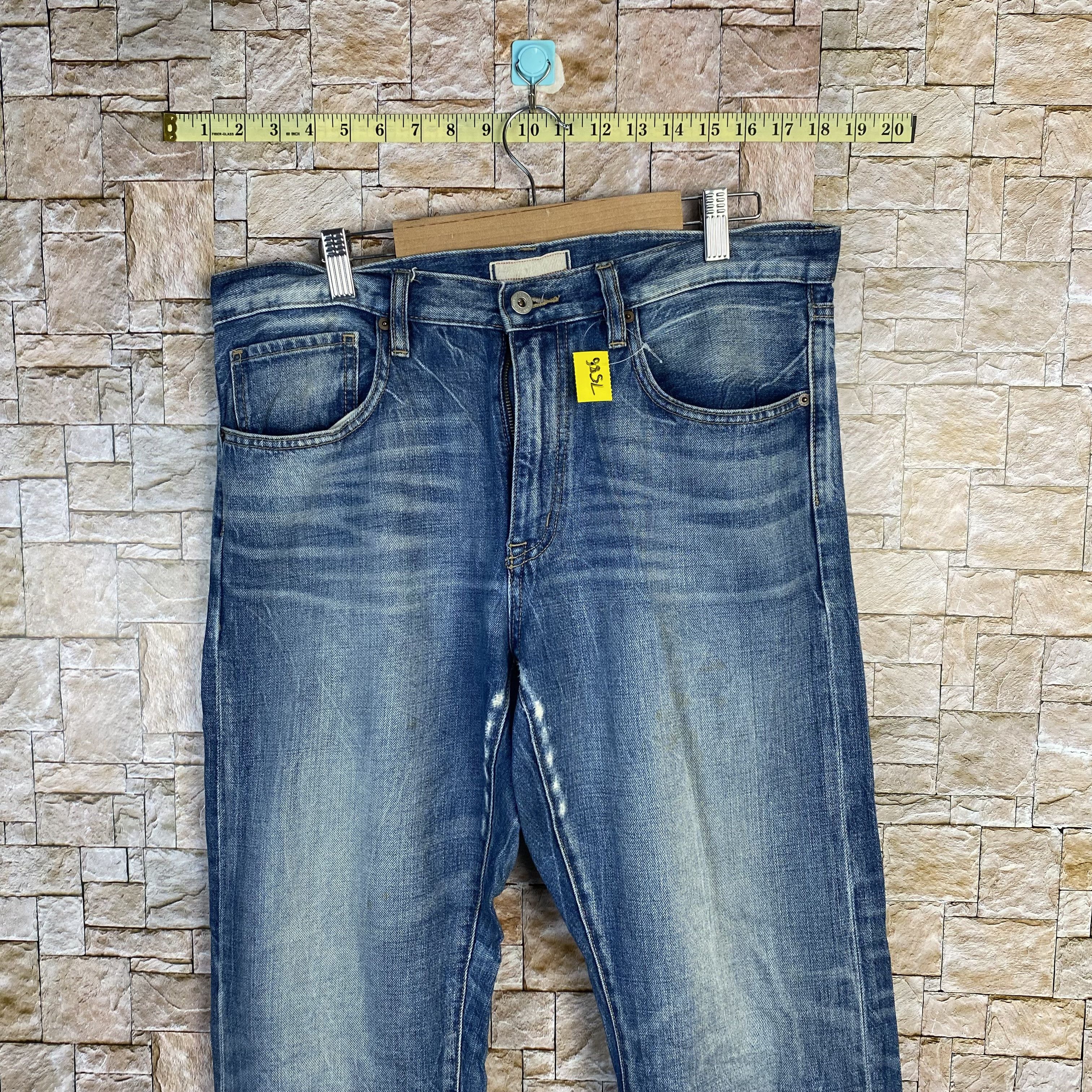 Uniqlo Uniqlo Blue japan vintage faded Denim Pants #7586 Size US 33 - 2 Thumbnail
