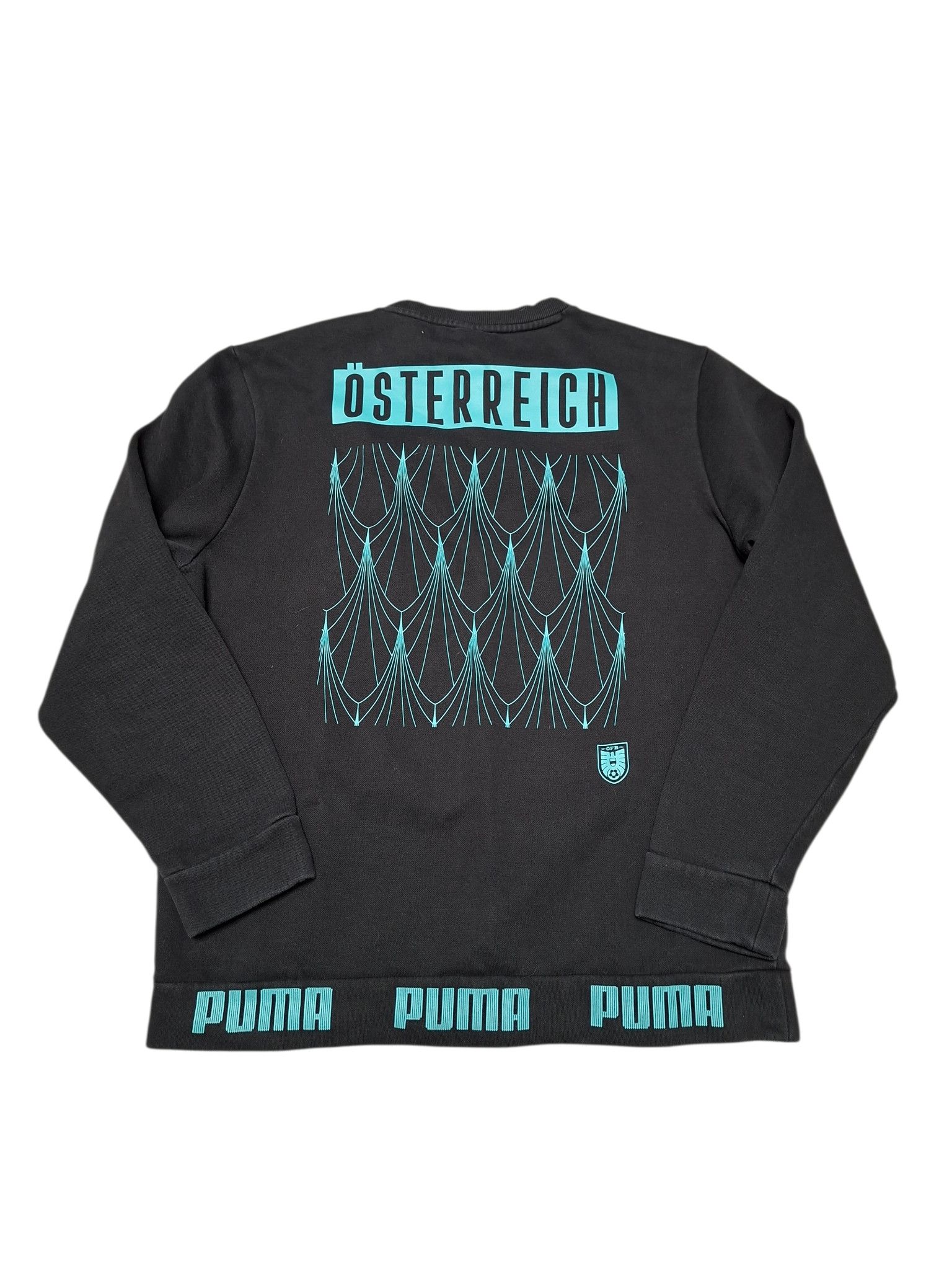 Puma AUSTRIA PUMA OSTERREICH VINTAGE SOCCER SWEATSHIRT Size US L / EU 52-54 / 3 - 1 Thumbnail