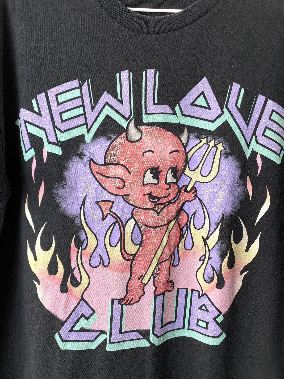 Band Tees × Vintage Vintage New Love Club T Shirt Supreme Style Size US M / EU 48-50 / 2 - 2 Thumbnail