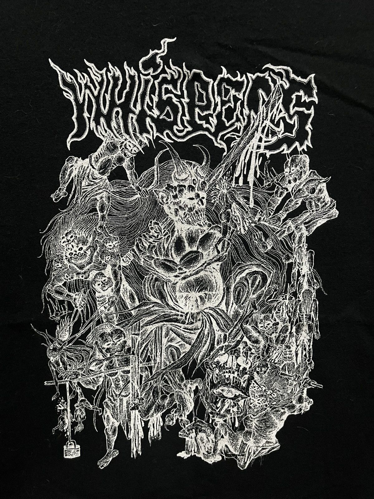 Band Tees Whispers Metallic Hardcore Bloodaxe Japan Tour Tee 2022s Size US M / EU 48-50 / 2 - 3 Thumbnail