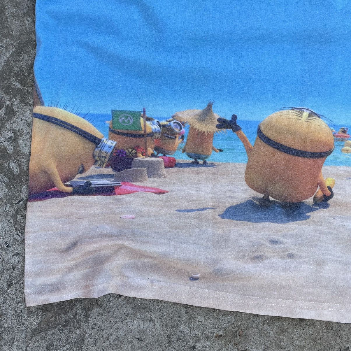 Cartoon Network × Vintage Vintage Overprint Minion Man Sleeveless Tank Top Y2K Summer Size US XL / EU 56 / 4 - 10 Thumbnail