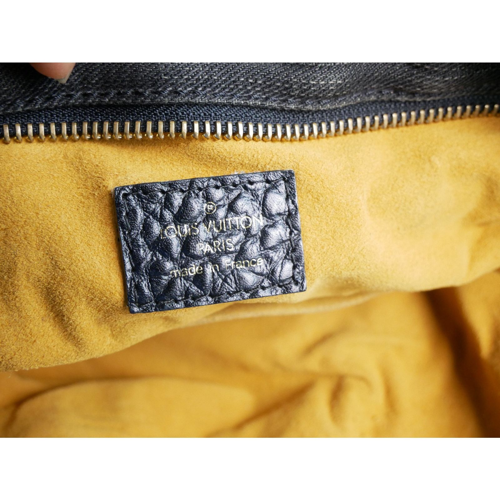 Louis Vuitton Louis Vuitton Black Denim Neo Cabby Tote Size ONE SIZE - 20 Thumbnail