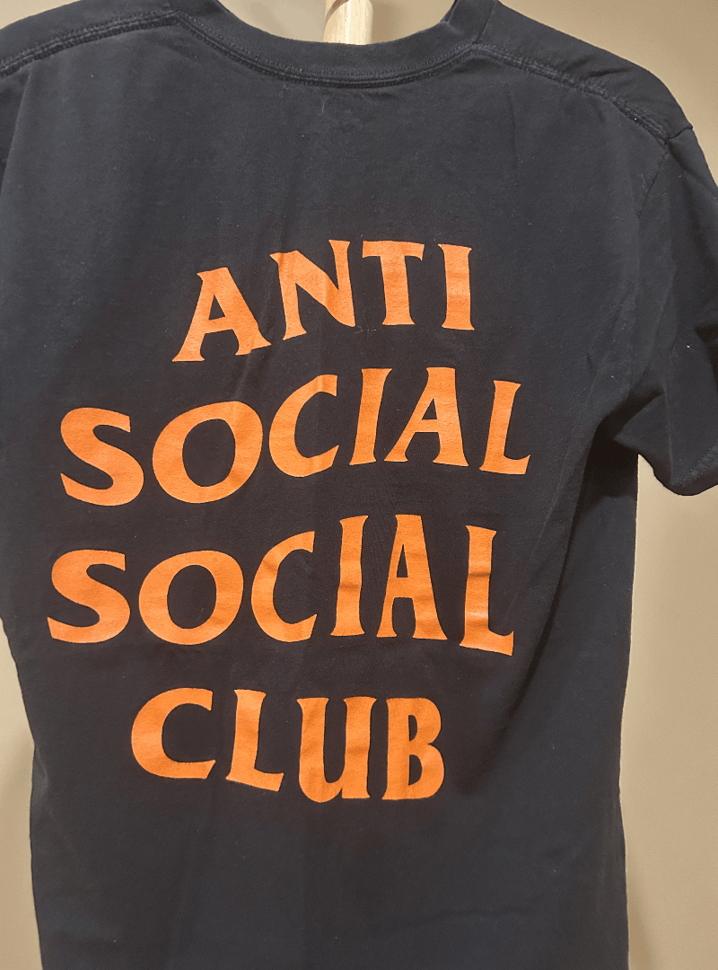 Anti Social Social Club Anti Social Social Club Black/Orange T-Shirt Size US M / EU 48-50 / 2 - 7 Thumbnail