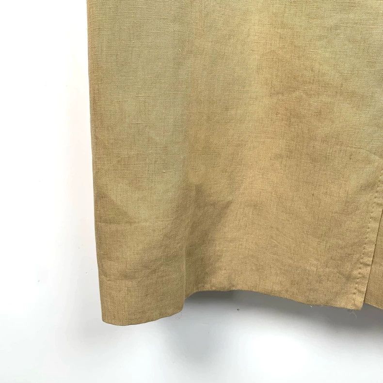 Max Mara Max Mara Brown linen double-breasted trench coat with lape Size XS / US 0-2 / IT 36-38 - 5 Thumbnail