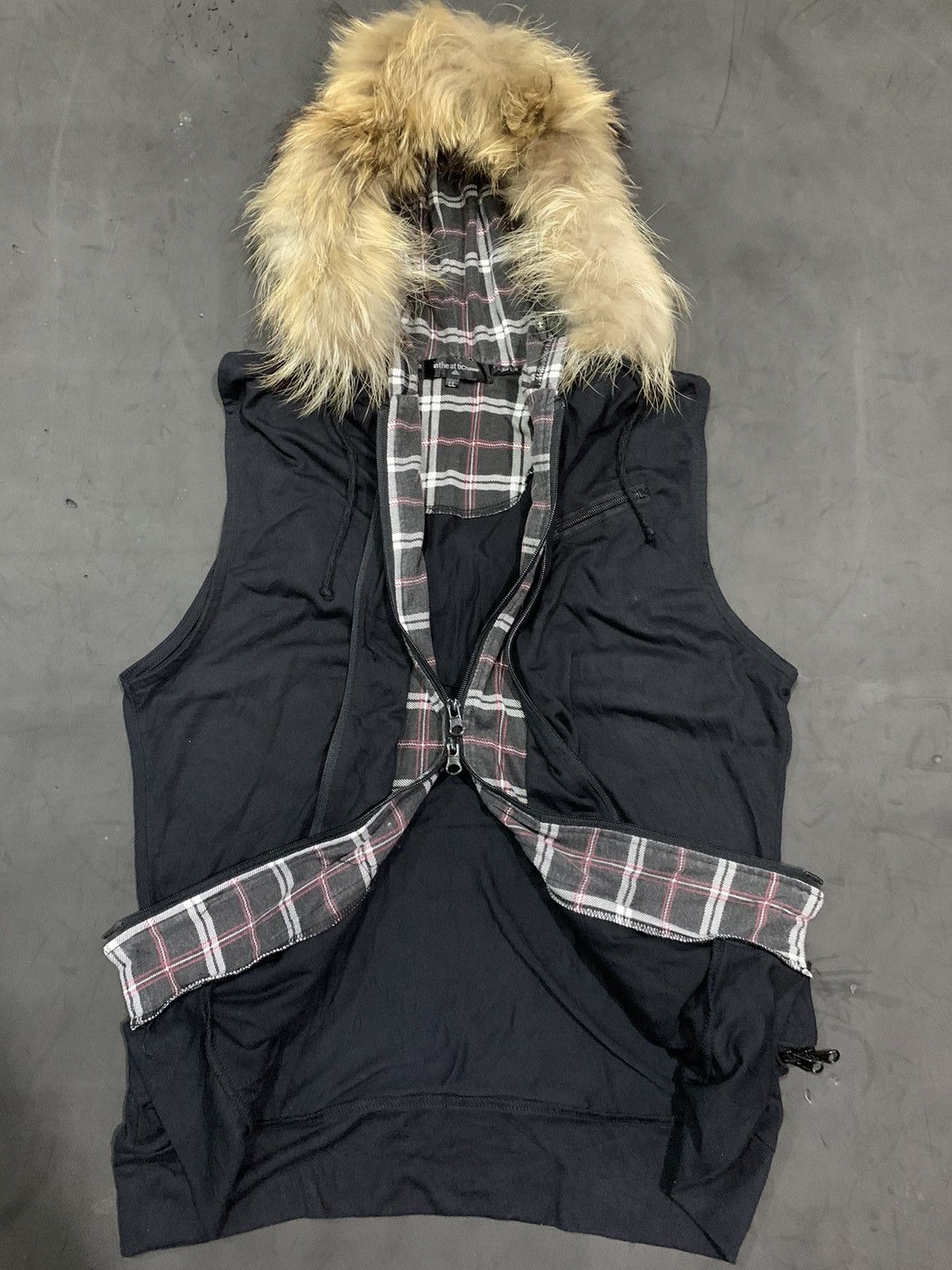 If Six Was Nine × In The Attic × Le Grande Bleu (L.G.B.) 🖤BLACKDAY🖤In the attic fur hoodie ifsixwasnine styled Size US S / EU 44-46 / 1 - 3 Thumbnail
