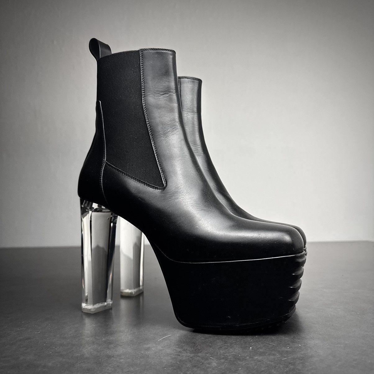 Kiss Heel Boots (リックオウエンス）ちょうちょう Rick Owens