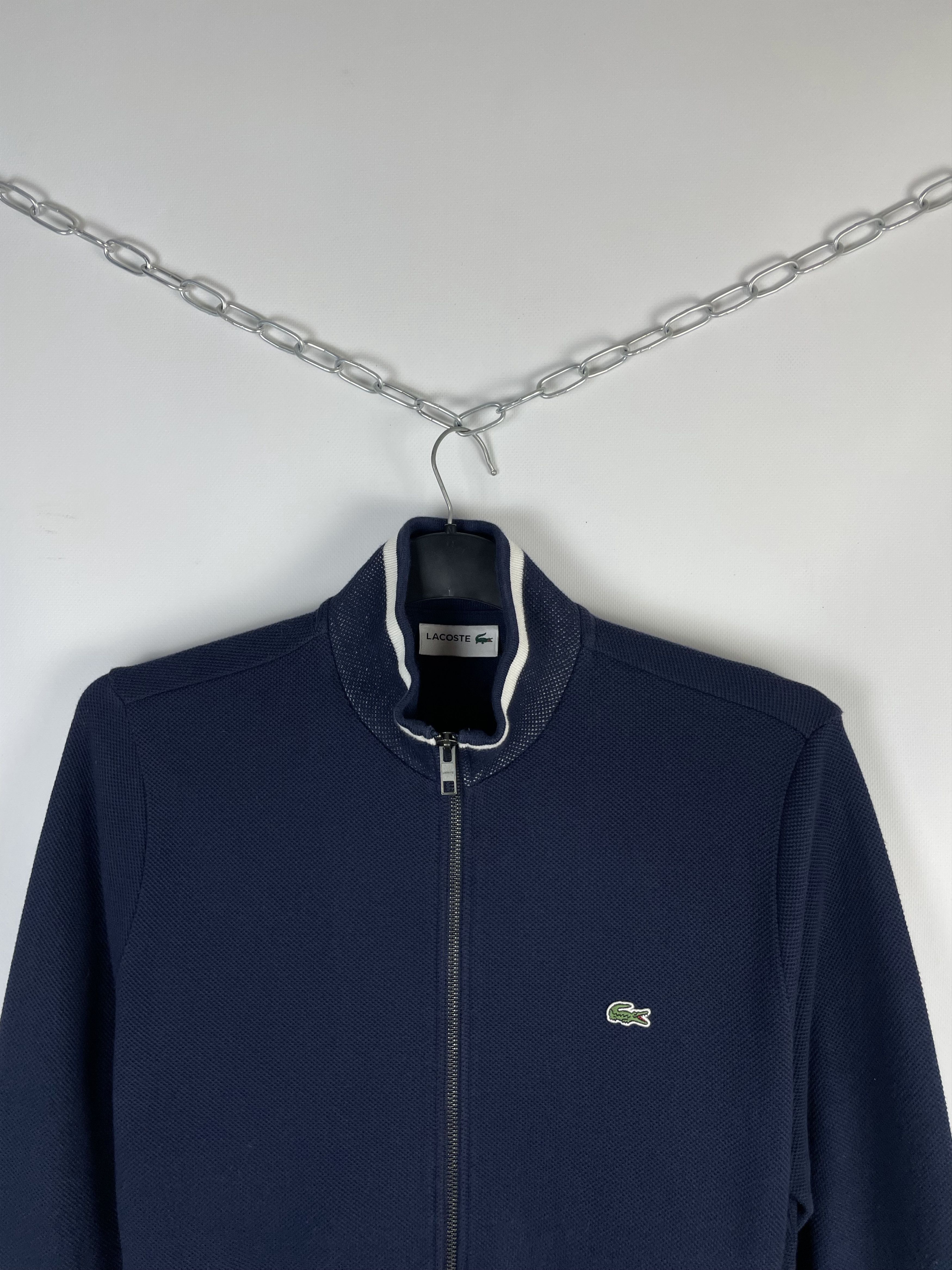 Lacoste Y2K Vintage Lacoste Zip Knitwear Size US S / EU 44-46 / 1 - 3 Thumbnail