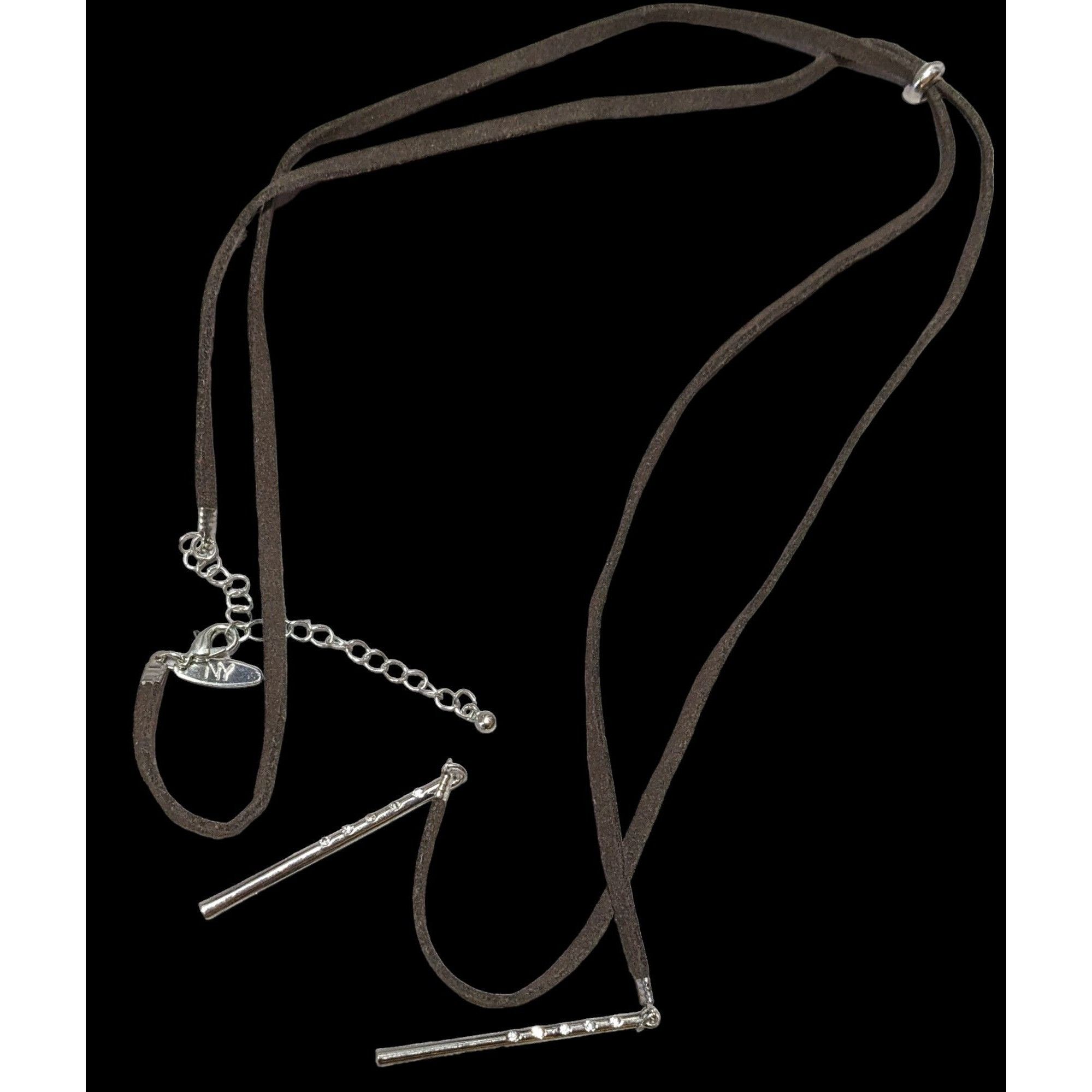 Other NY Collection Faux Leather Bolo Charm Necklace Size ONE SIZE - 1 Thumbnail