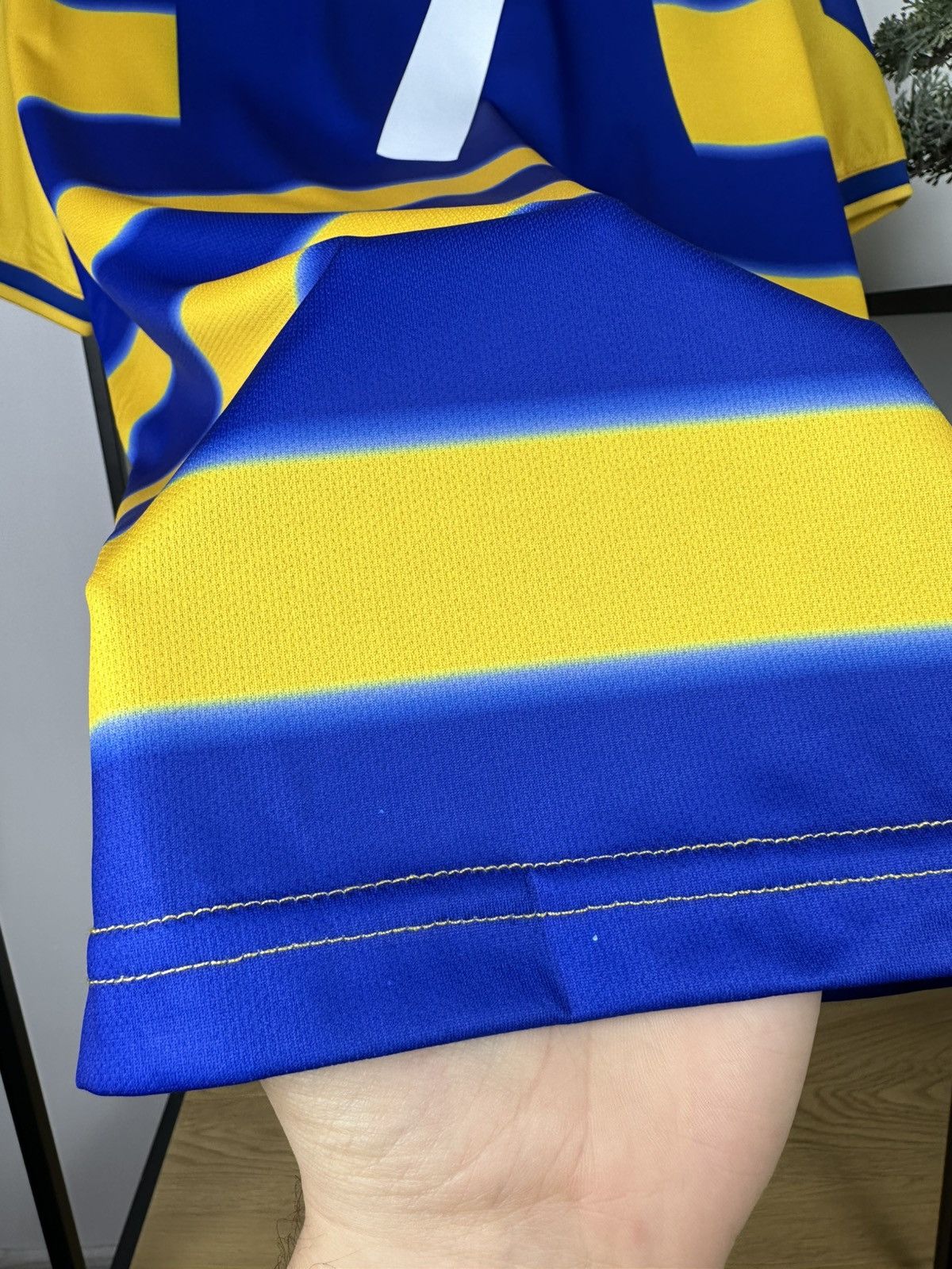 Champion AC Parma #7 Fuser 1999-00 Home Jersey Football Shirt Soccer Size US XXL / EU 58 / 5 - 16 Thumbnail