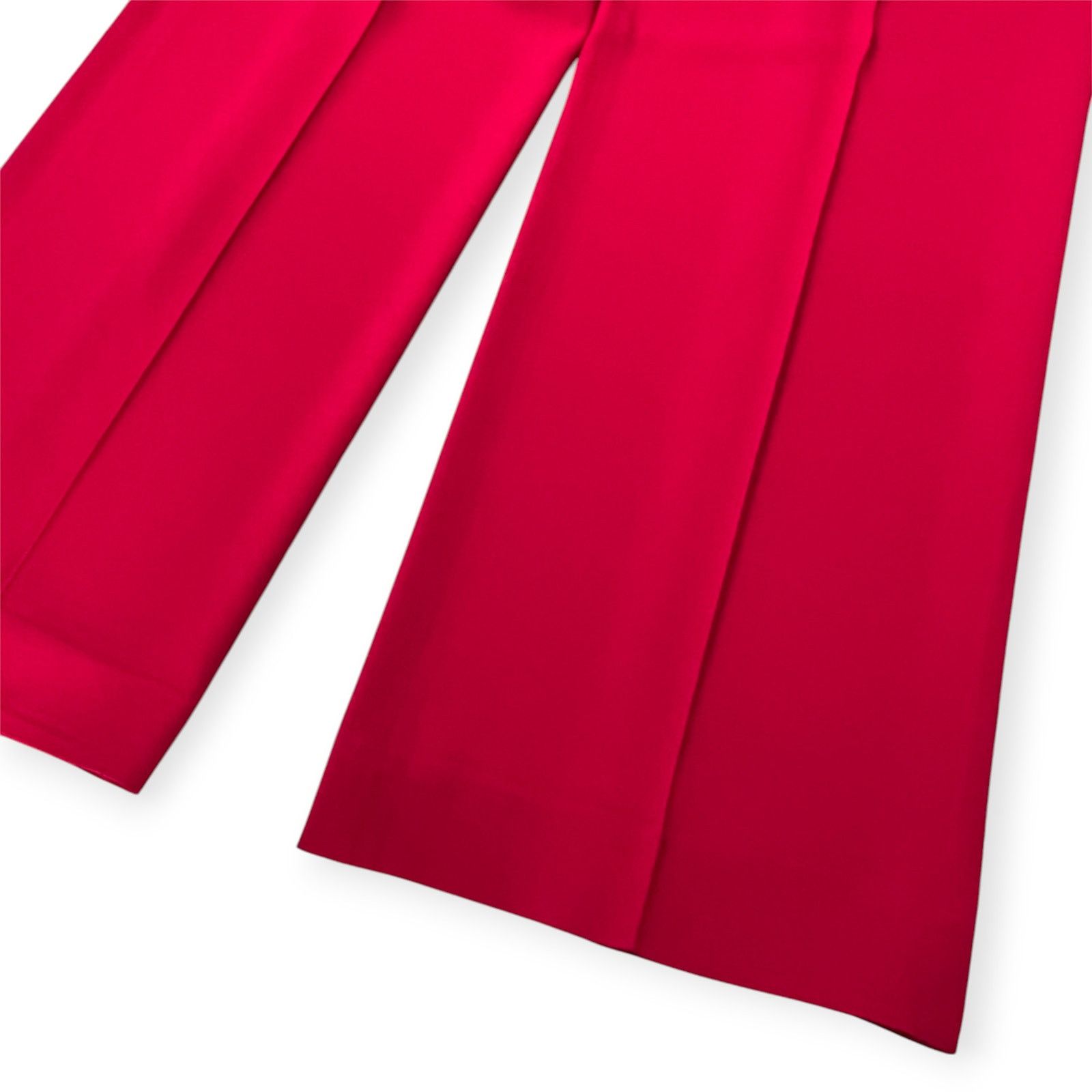 Sonia Rykiel Sonia Rykiel Paris Red Wide Leg Pants FR40 Size 28" / US 6 / IT 42 - 10 Thumbnail
