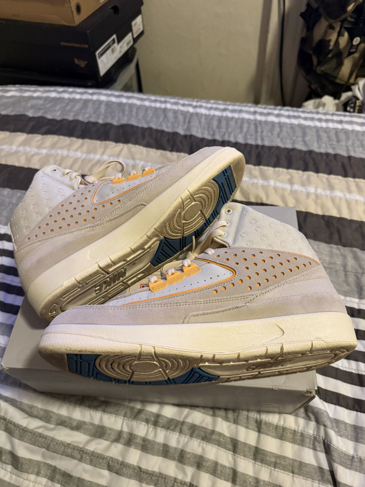 Jordan Brand × Union LA Size 9 - Union LA x Air Jordan 2 Retro SP Rattan Size US 9 / EU 42 - 3 Thumbnail