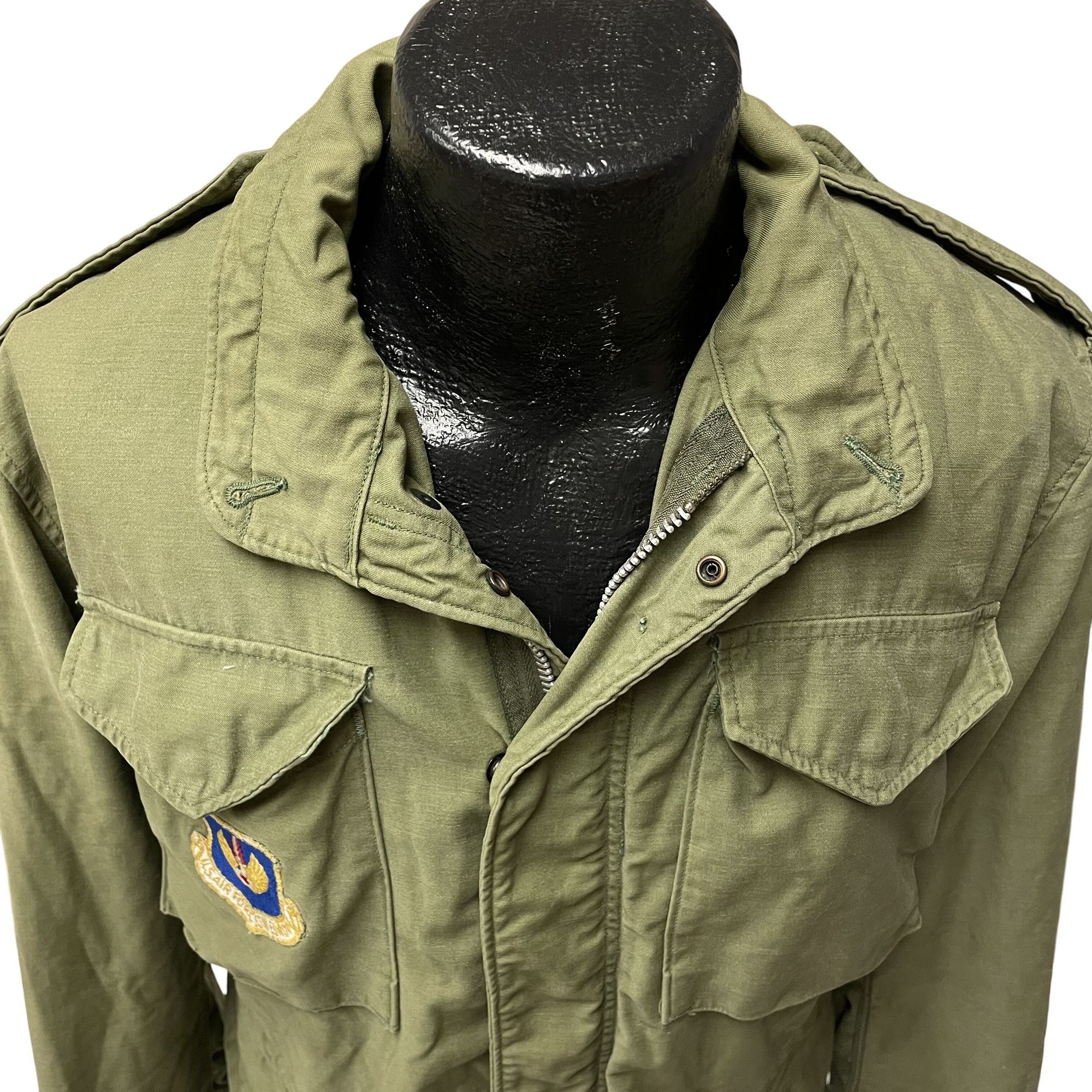 Other Vtg So-Sew Vietnam War Military OG 107 SATEEN Field Jacket Size US S / EU 44-46 / 1 - 2 Thumbnail