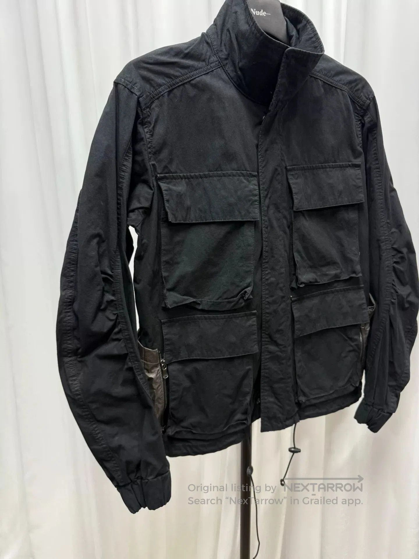 Comme des Garcons Homme Plus avant-garde four-pocket nylon vest jacket. Size US M / EU 48-50 / 2 - 3 Thumbnail