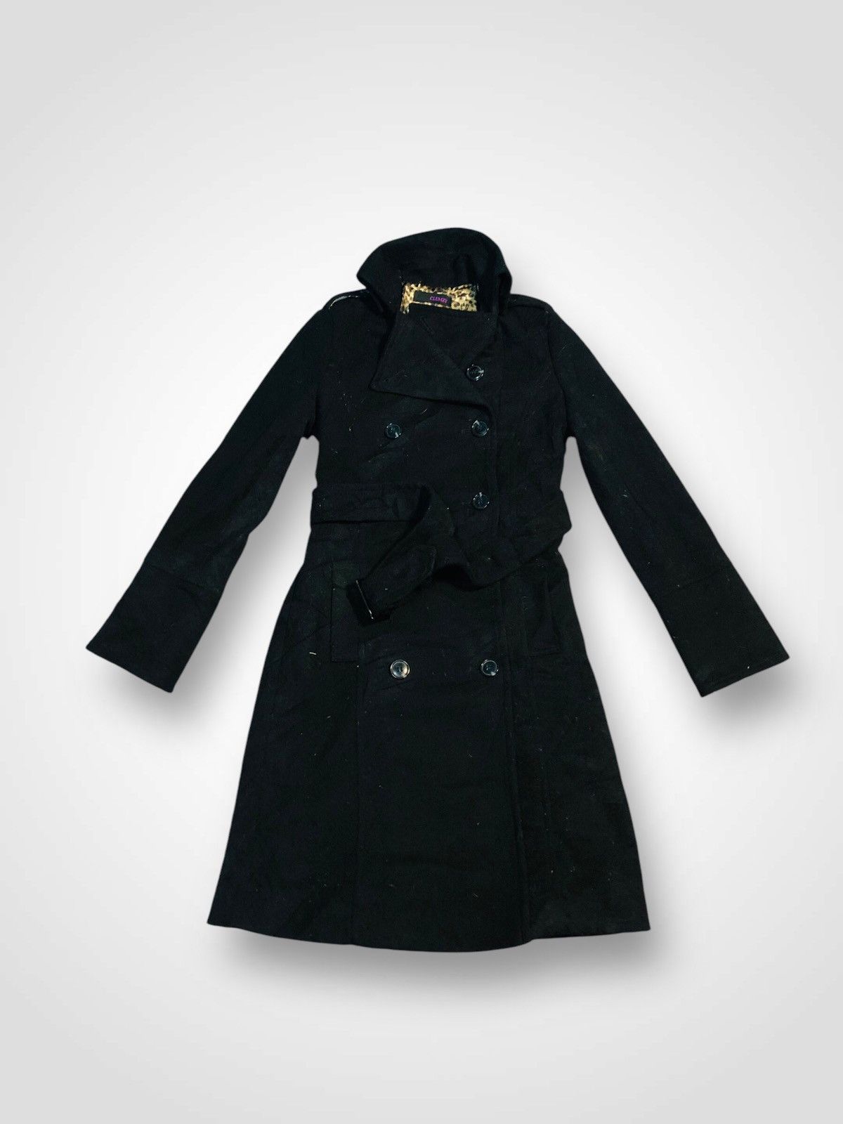 Japanese Brand Clumzy Double Brested Long Jacket (24) Size US S / EU 44-46 / 1 - 1 Thumbnail