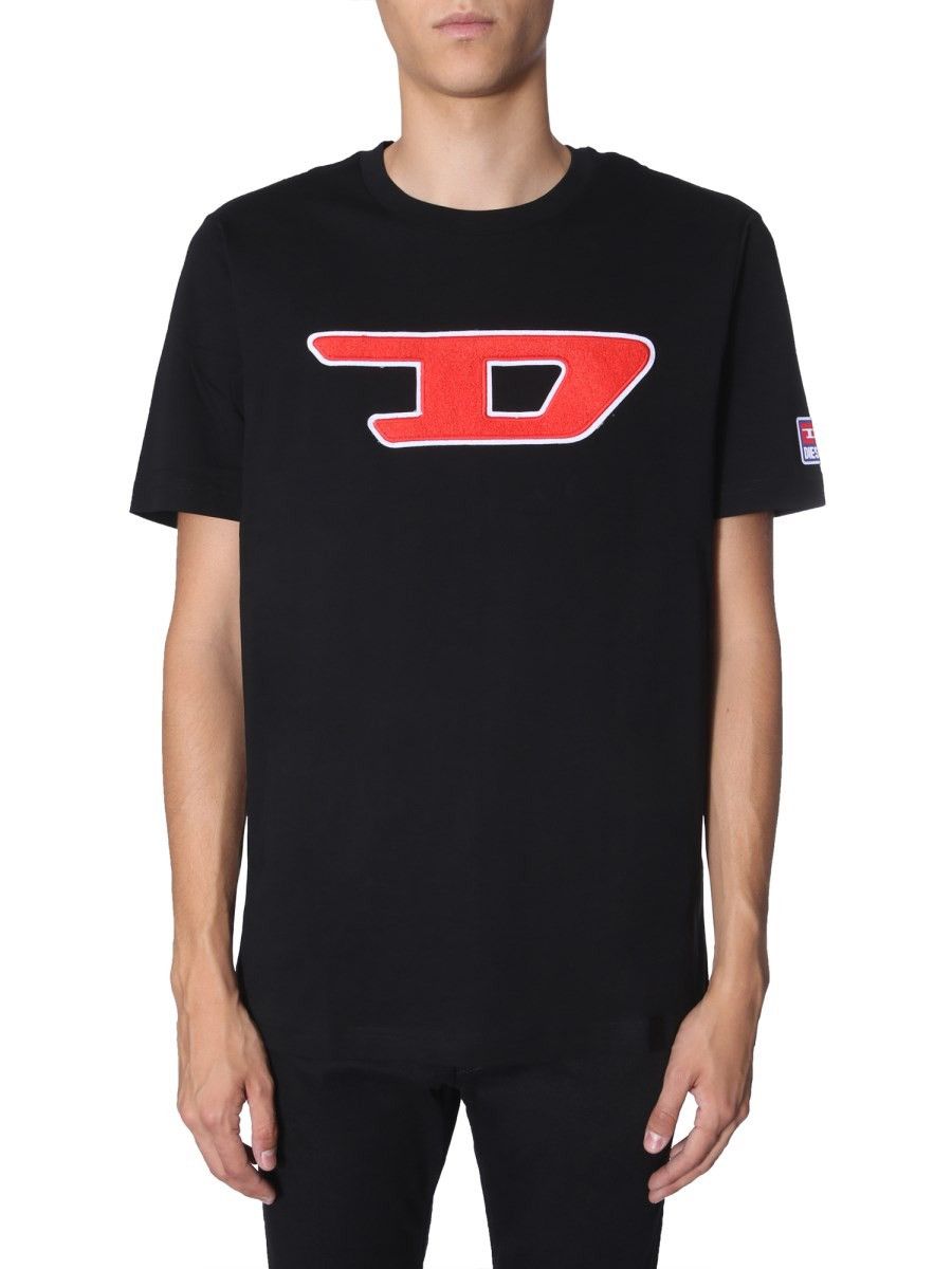 Diesel Luxury Diesel D logo t-shirt Just Division Size US L / EU 52-54 / 3 - 2 Thumbnail