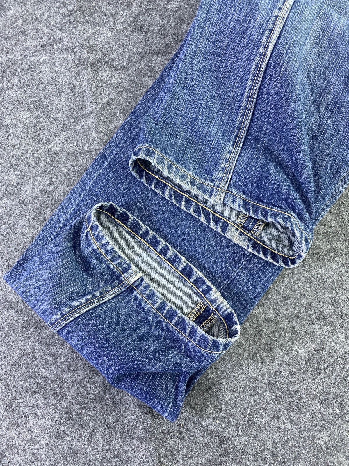 Levi's Vintage Levi's Engineered Jeans Distress Blue Wash - J916 Size US 33 - 10 Thumbnail
