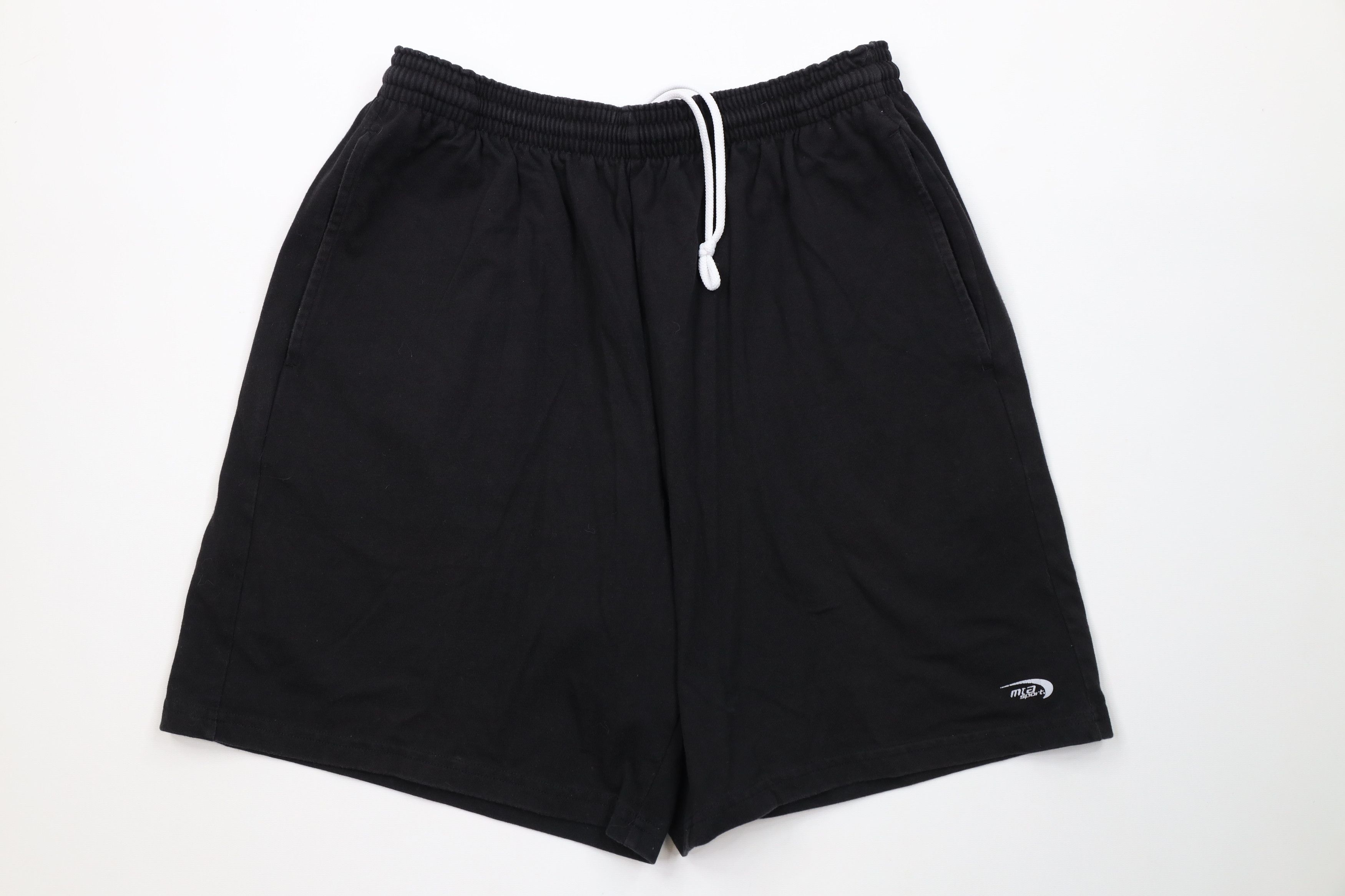 Vintage Vintage Y2K Streetwear Blank Heavyweight Above Knee Shorts Size US 32 / EU 48 - 1 Thumbnail