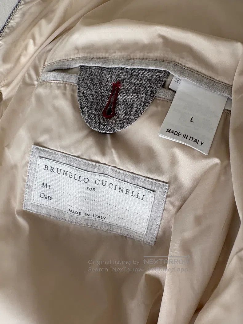 Brunello Cucinelli Brunello Cucinelli Goose Down Vest Size L / US 10 / IT 46 - 4 Thumbnail