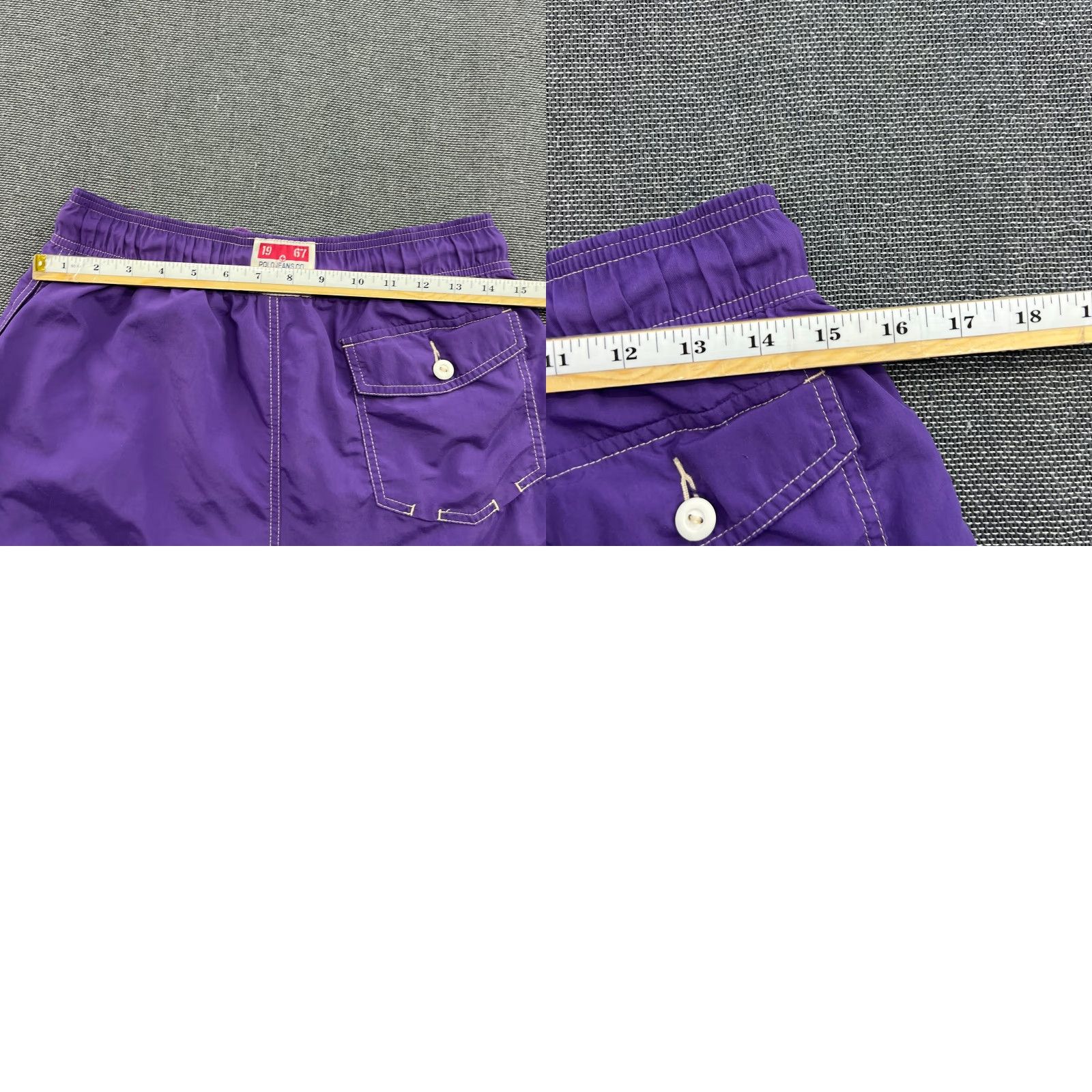 Polo Ralph Lauren Polo Ralph Lauren Polo Jeans Company USA Flag Mens Size 4XL Beach Shorts Purple Athletic Drawstring Size US S / EU 44-46 / 1 - 8 Thumbnail