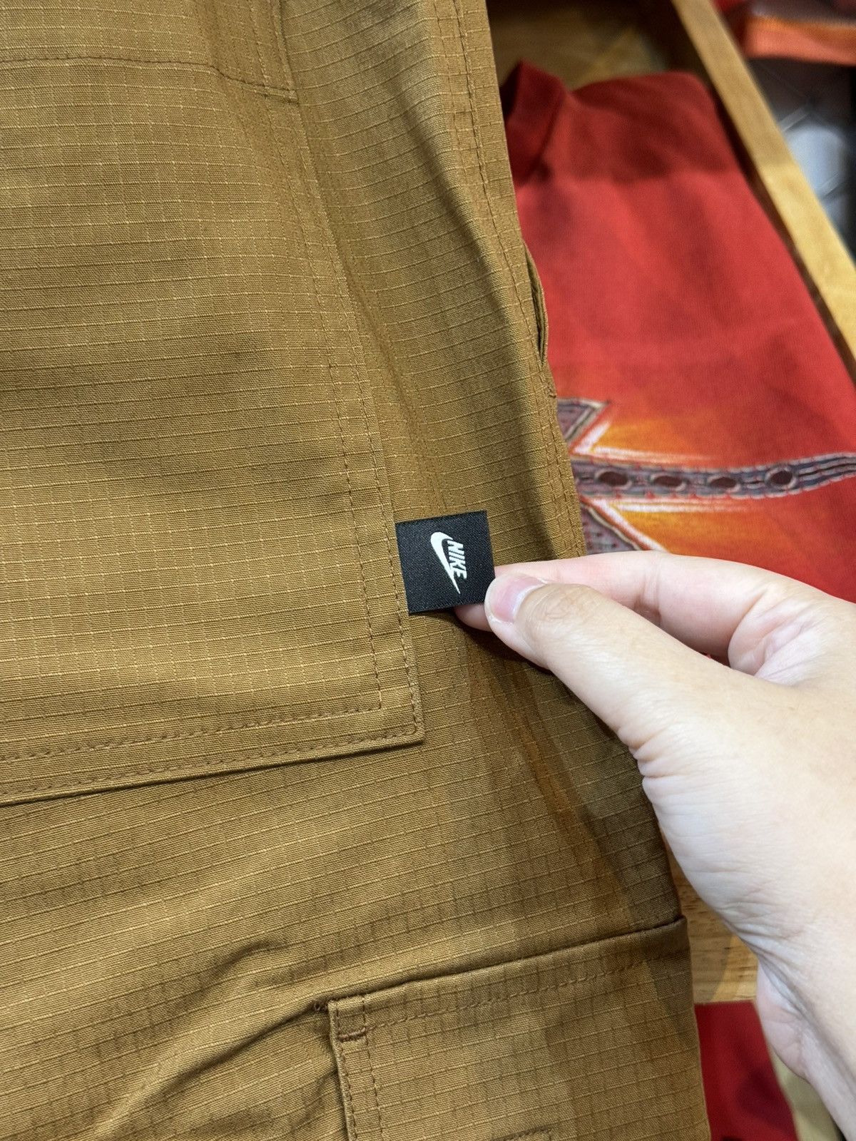 Nike Nike Standard Fit Straight Leg Regular Length CargoPants Size US 30 / EU 46 - 7 Thumbnail