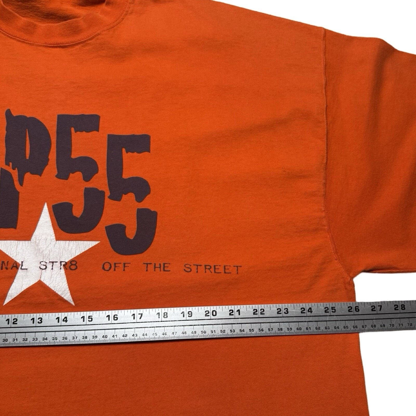 Vintage Vintage Y2K RP55 Str8 Off the Street Graphic T Shirt 2XL Size US XXL / EU 58 / 5 - 4 Thumbnail