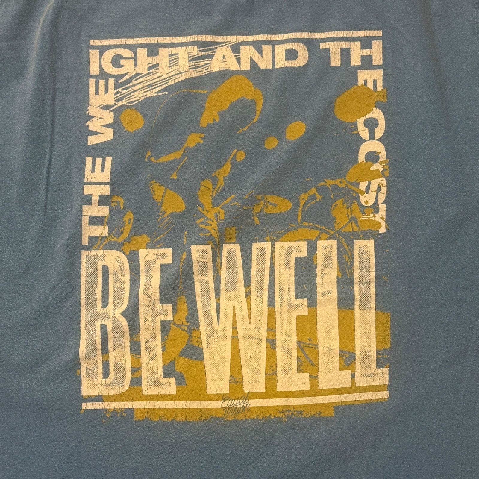 Other Be Well Band The Light And The Color Baby Blue Shirt Size XL Size US XL / EU 56 / 4 - 4 Thumbnail