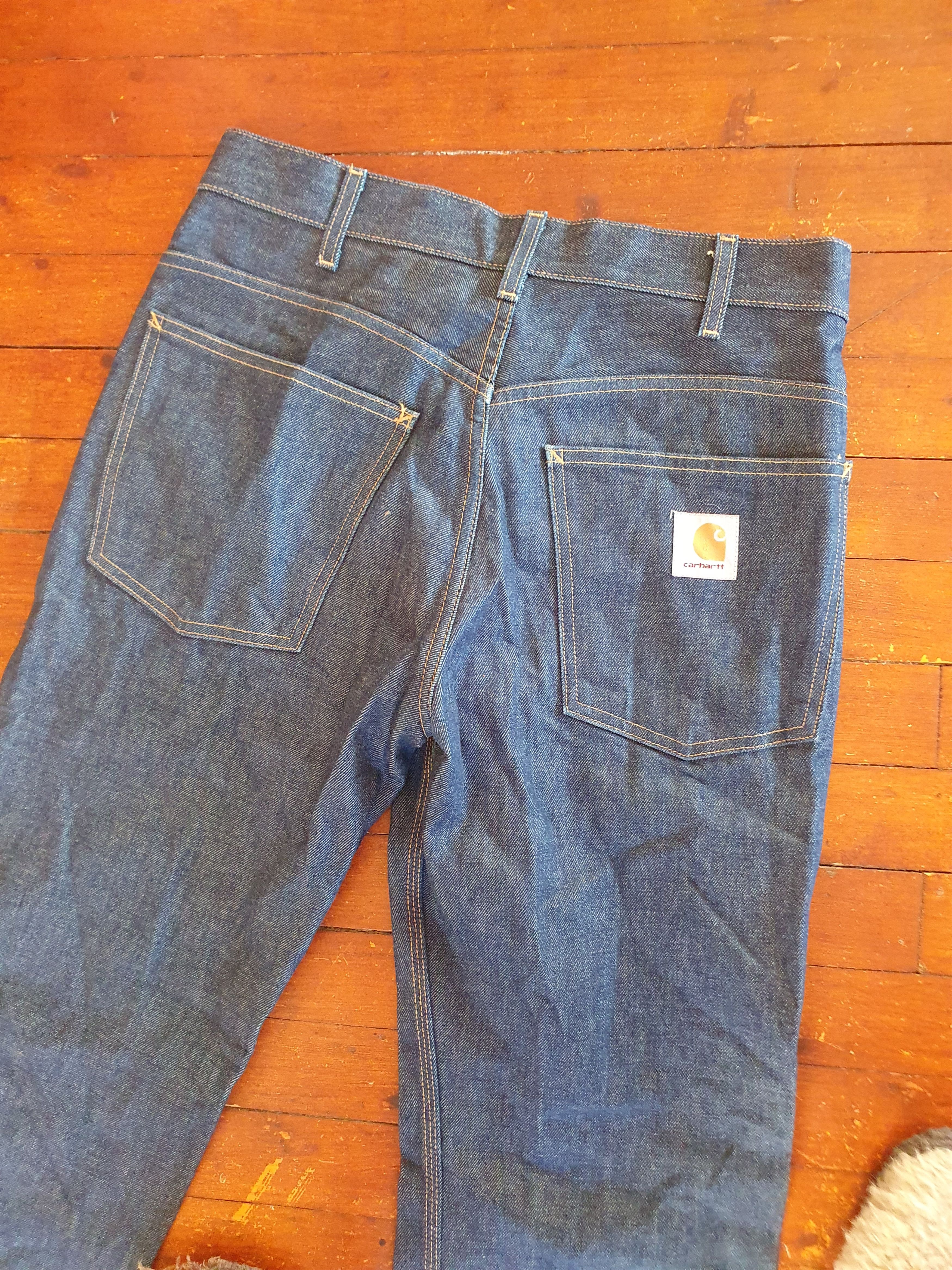 Carhartt × Vintage Carhartt Vintage Staff Pant Denim Jeans sz 30x30 Size US 30 / EU 46 - 10 Thumbnail