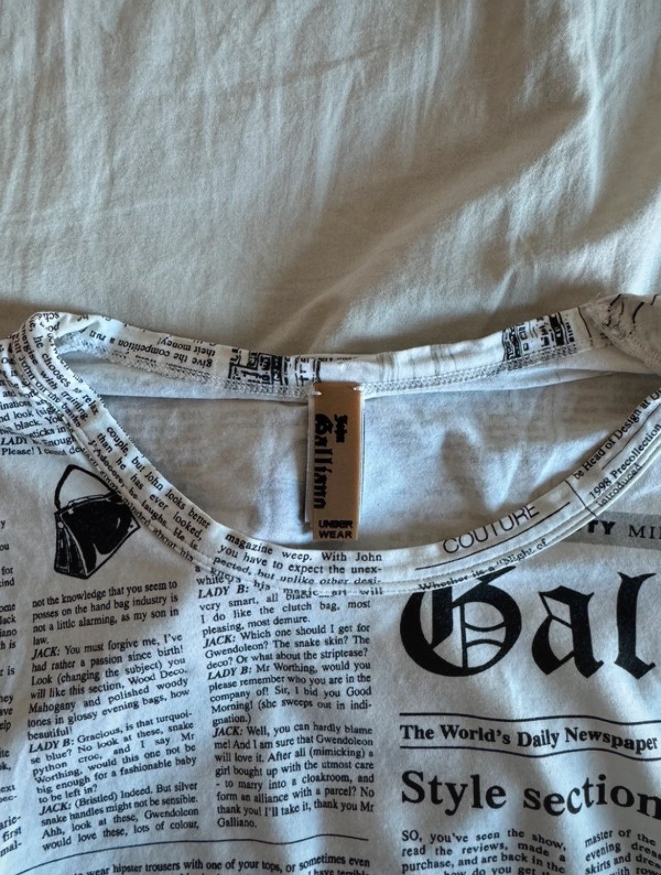 John Galliano John Galliano 2000s Gazette Long Sleeve shirt Size US M / EU 48-50 / 2 - 3 Thumbnail