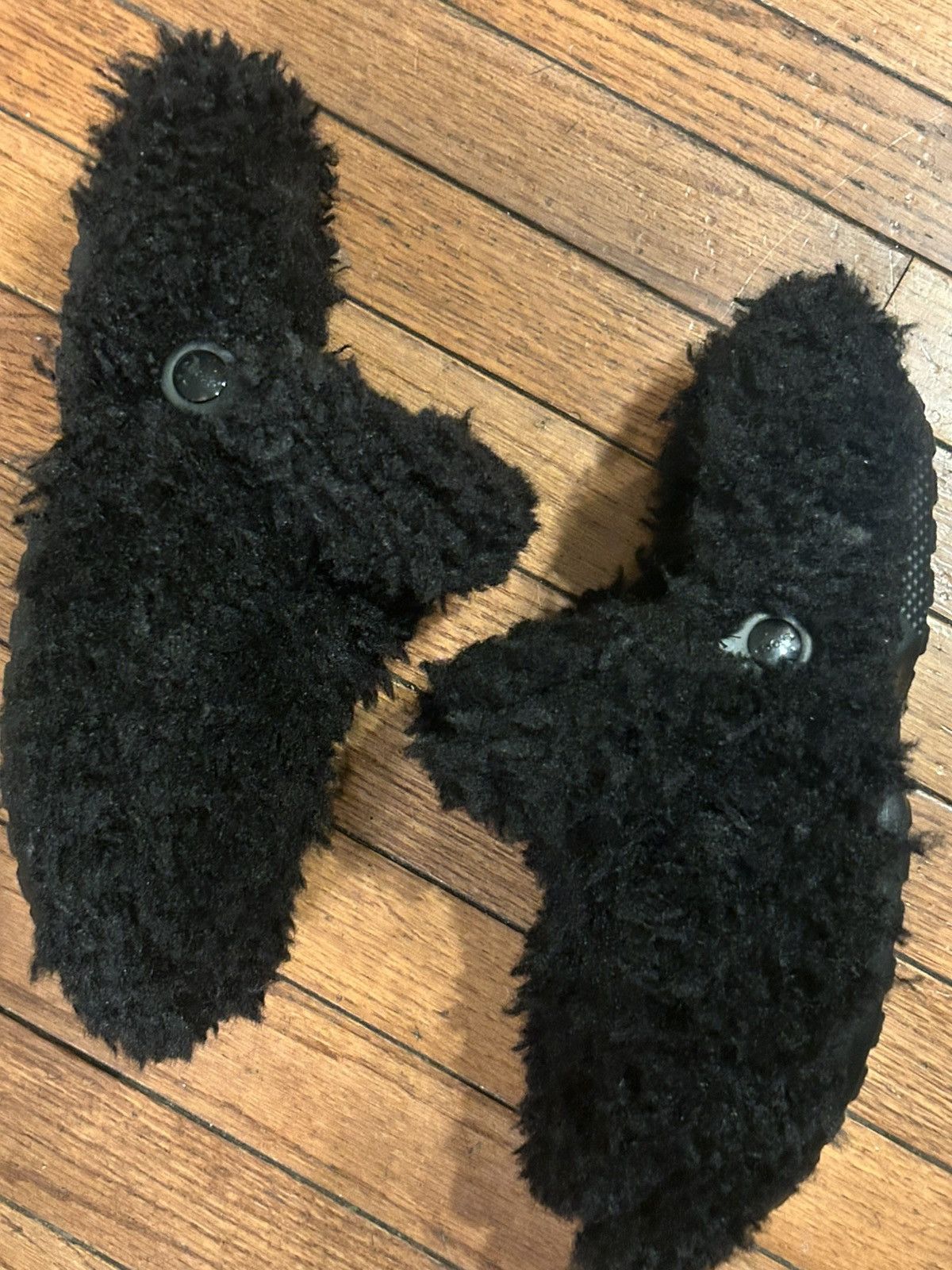 Crocs Croxs shaggy fur Size US 11 / IT 41 - 3 Thumbnail
