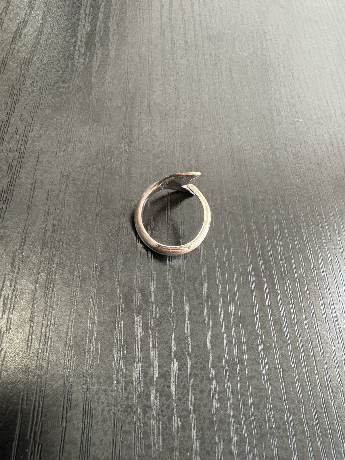 Other Handmade Silver Ring Whale Tail Design Fits Like Size 5 Size ONE SIZE - 4 Thumbnail