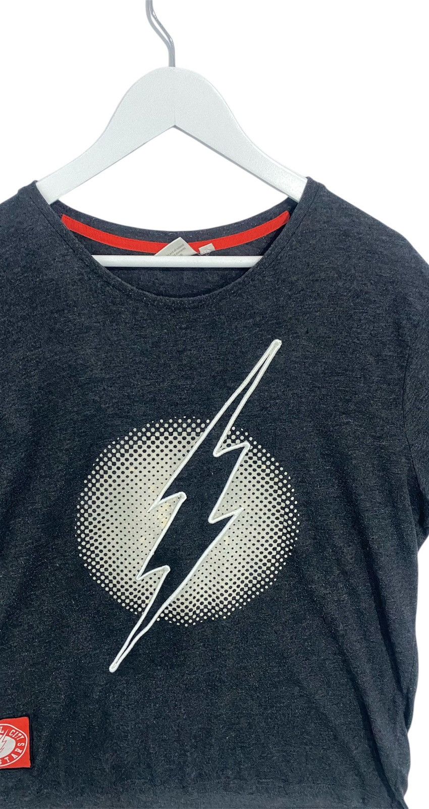 DC Comics The Flash DC All Star Central City Tshirt Embroidery Size US XL / EU 56 / 4 - 3 Thumbnail