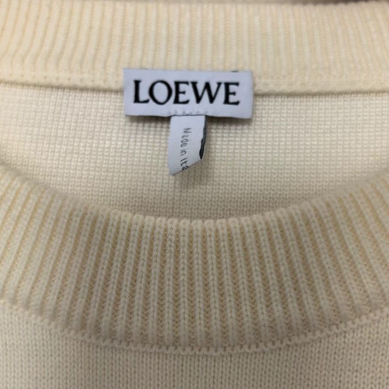 Loewe LOEWE Knitted wild white coat Size XS / US 0-2 / IT 36-38 - 2 Thumbnail