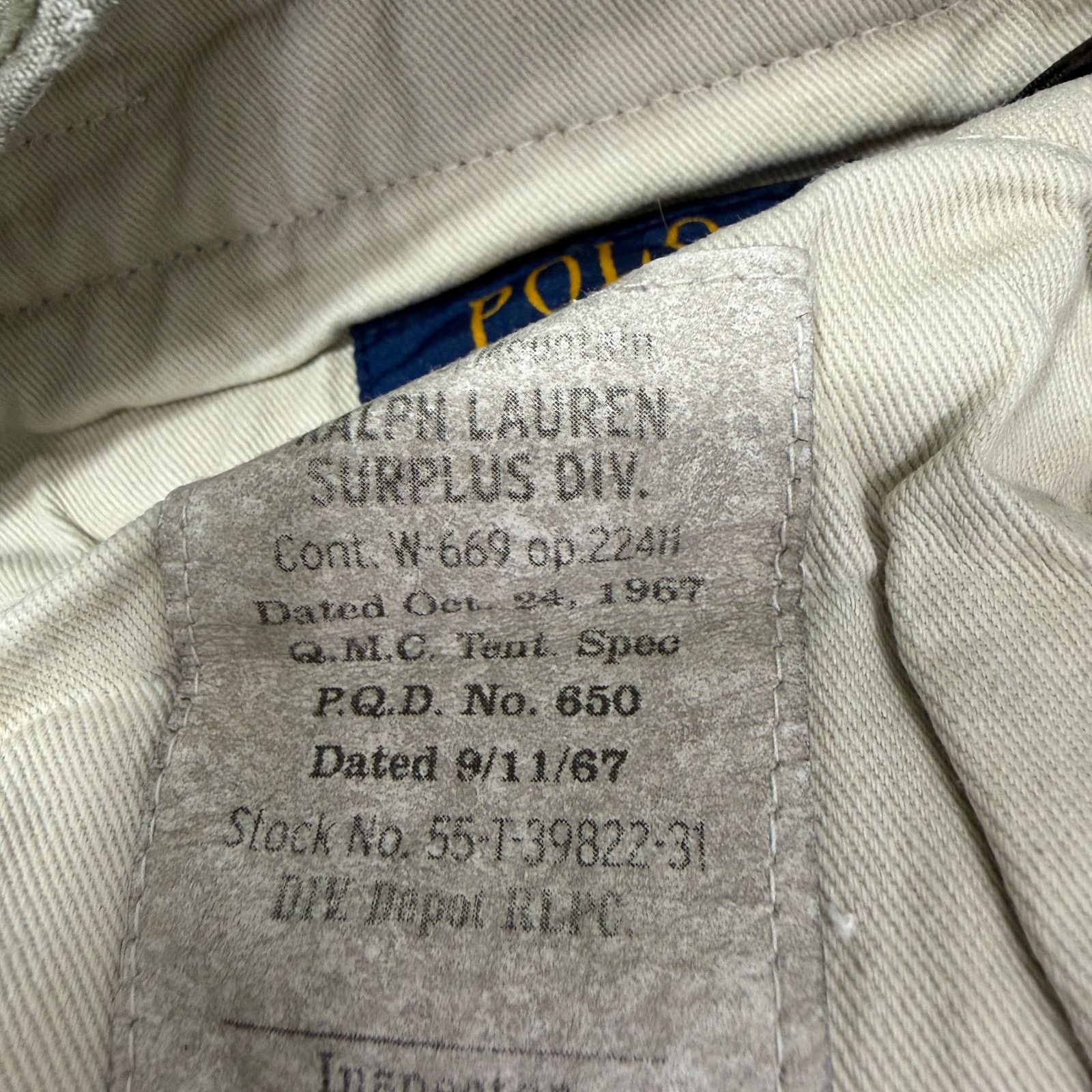 Polo Ralph Lauren Polo Ralph Lauren Utility Surplus Cargo Pants Men's 50Bx30 Size US 44 / EU 60 - 7 Thumbnail