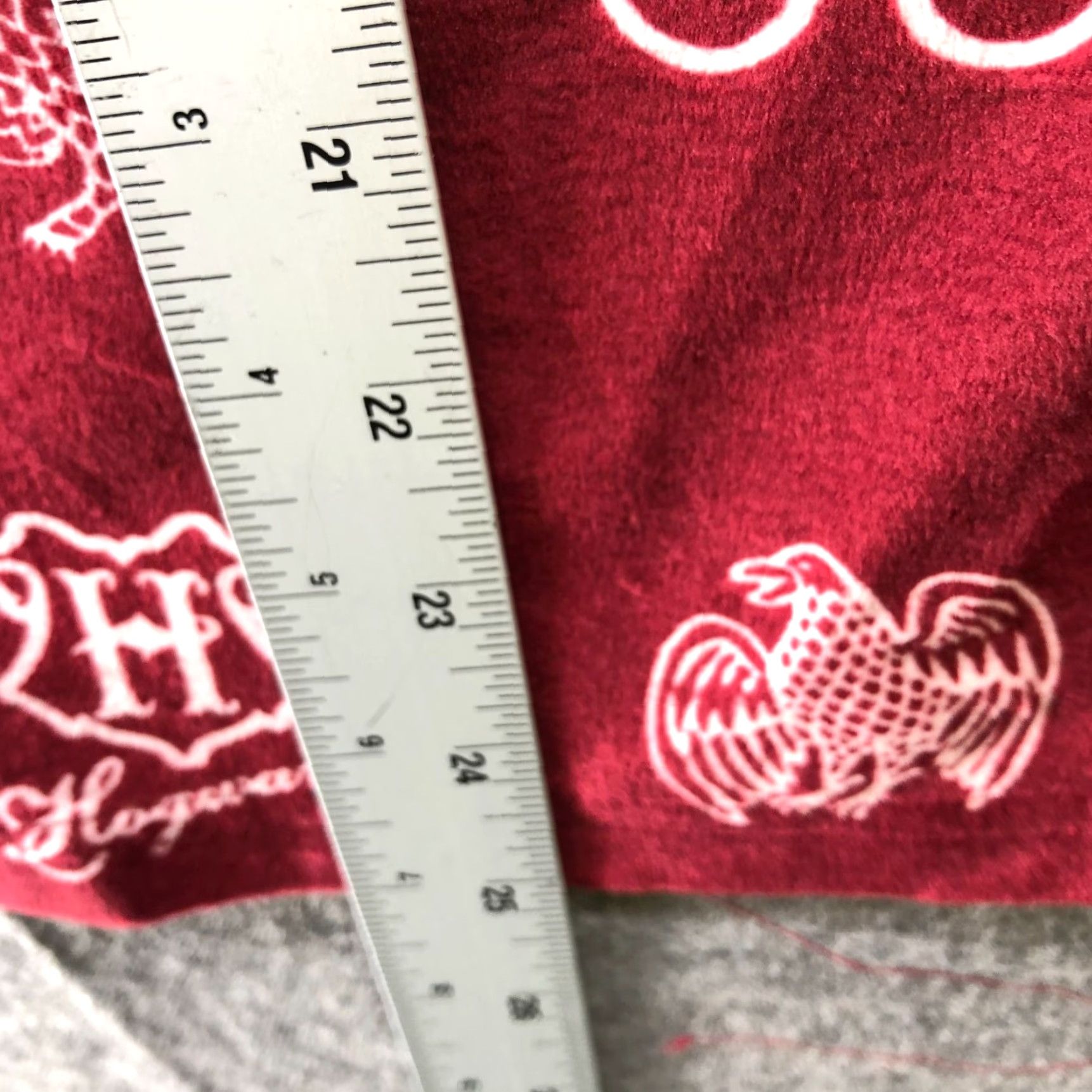 Vintage Harry Potter Pajama Womens XL Velour Fleece Soft Jogger 2 Piece Burgundy Set Size 40" / US 18 - 6 Thumbnail