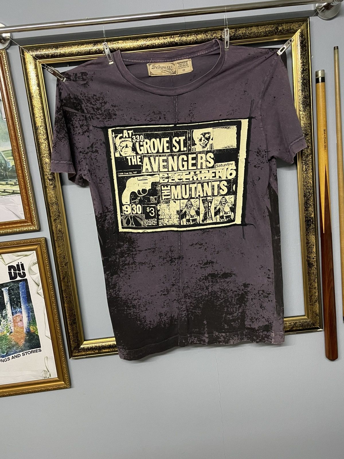 Japanese Brand Vintage Japan Designer Salvage The Mutant Distressed Tee Size US M / EU 48-50 / 2 - 2 Thumbnail