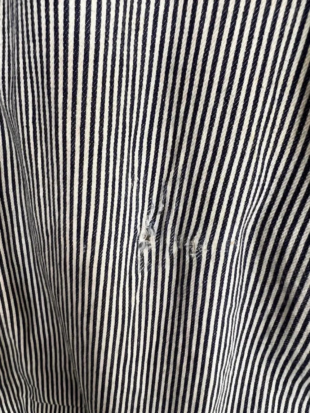GU Japanese Brand GU Hickory Button Up Size US M / EU 48-50 / 2 - 4 Thumbnail