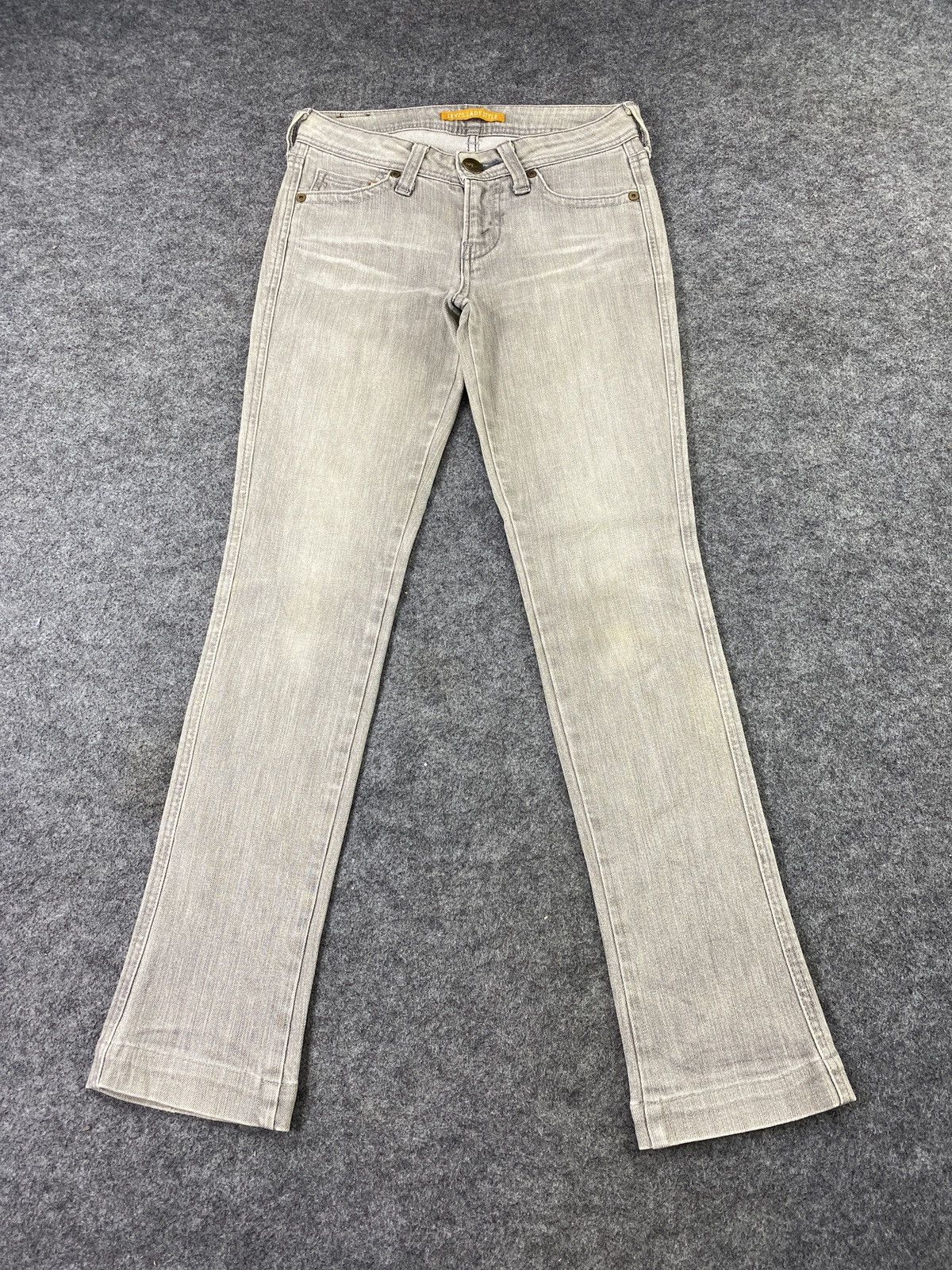 Jean × Levi's × Vintage Vintage Levis Lady Style Faded Grey Jeans - J1031 Size 27" / US 4 / IT 40 - 2 Thumbnail