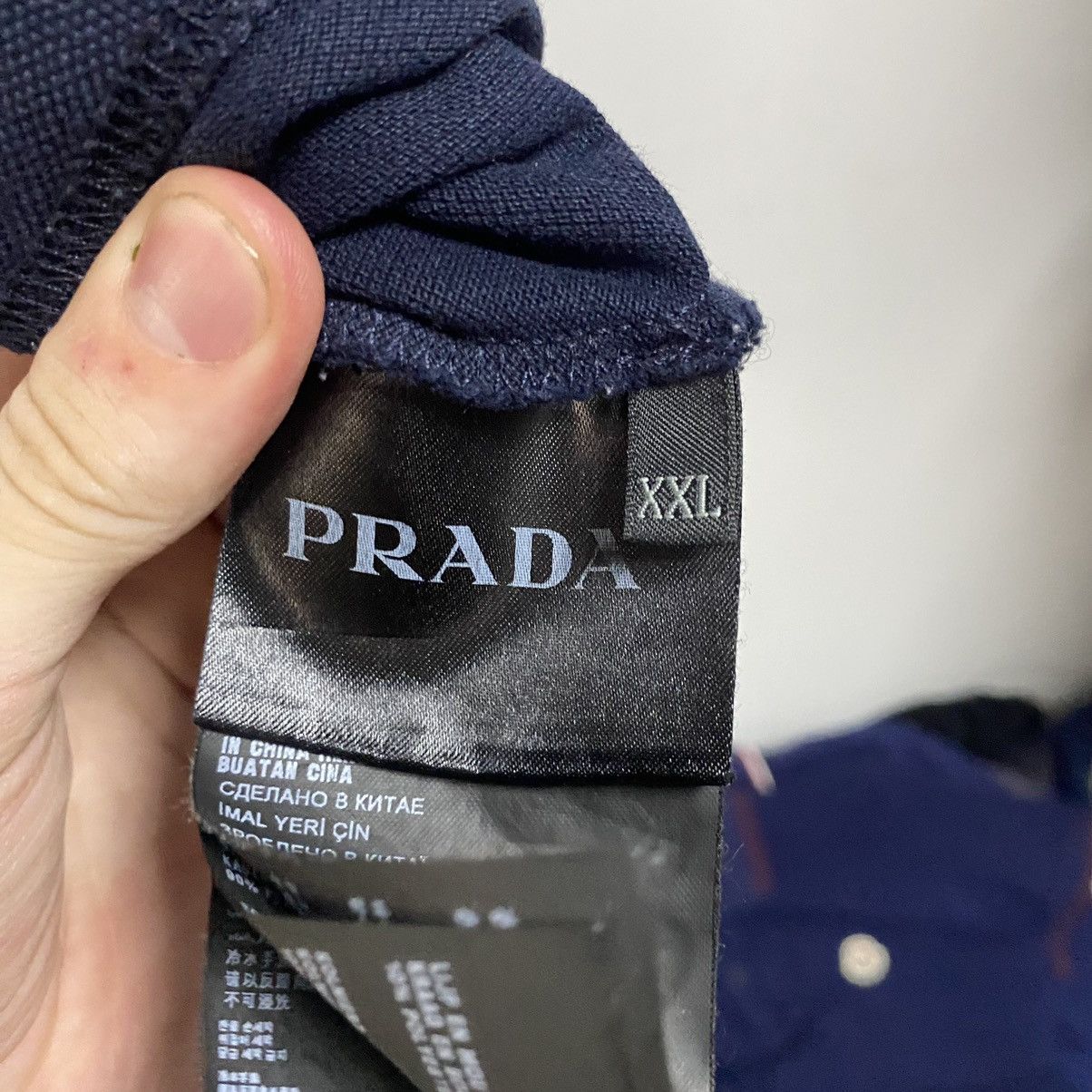 Prada Prada Polo Shirt Size US XXL / EU 58 / 5 - 7 Thumbnail