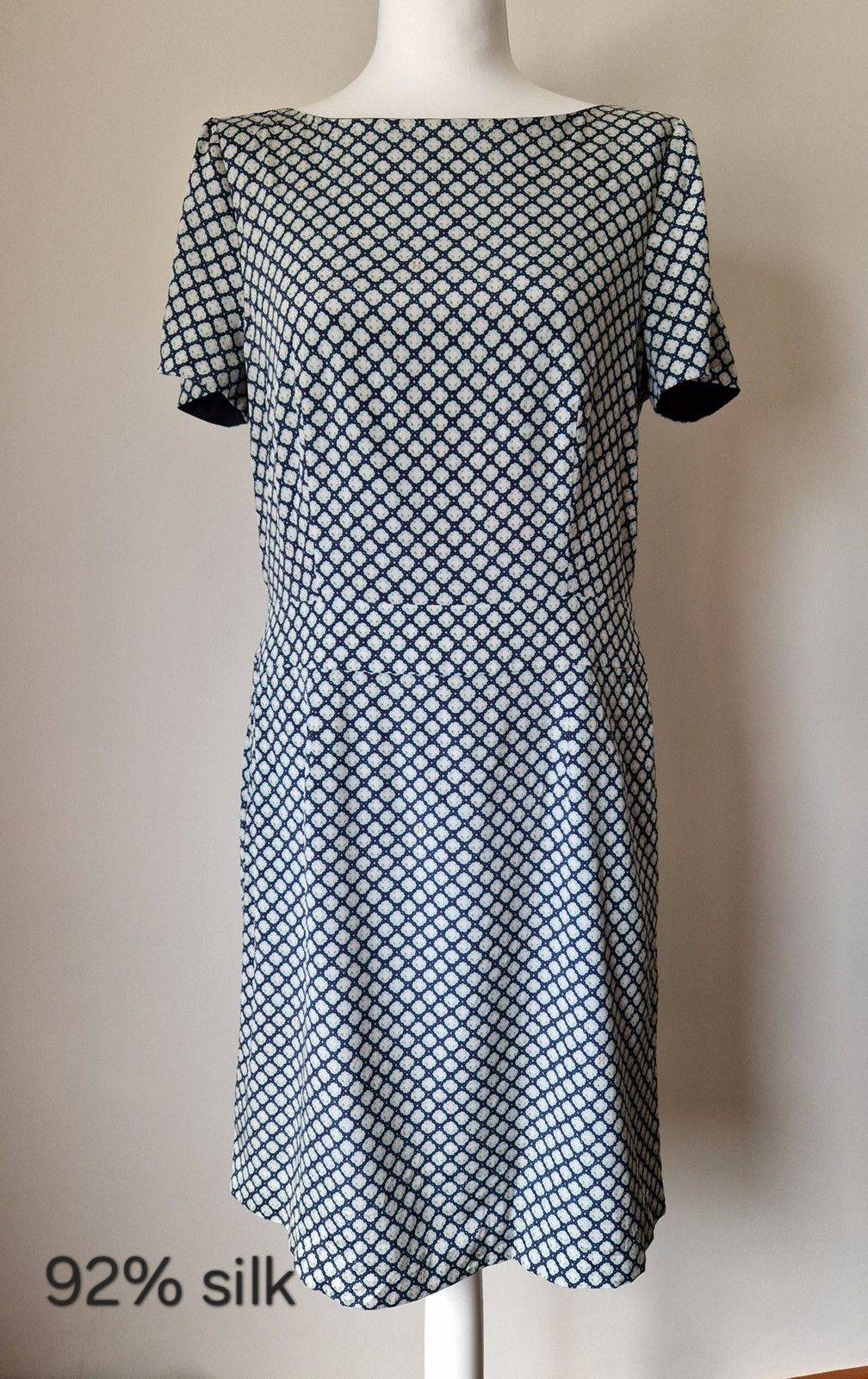 Tory Burch Tory Burch silk mid-length dress size 10/12 Size L / US 10 / IT 46 - 1 Thumbnail