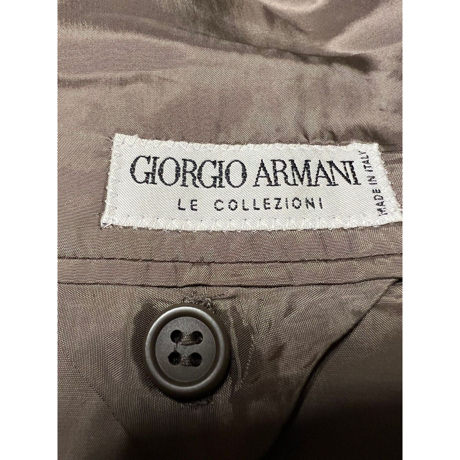 Giorgio Armani 40S Giorgio Armani Virgin wool Sport Coat Jacket Blazer Size 40S - 8 Thumbnail