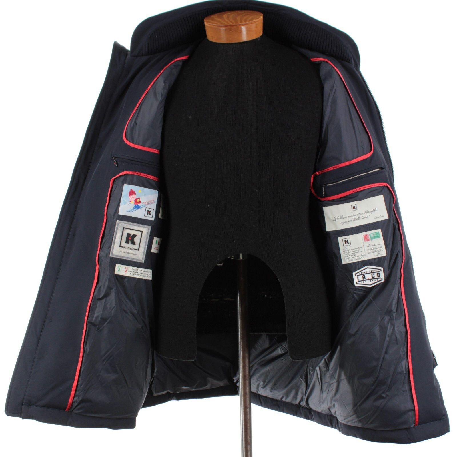 Kiton Kiton Jacket Size XL US In Blue Polyamide Blend Size US XL / EU 56 / 4 - 9 Thumbnail