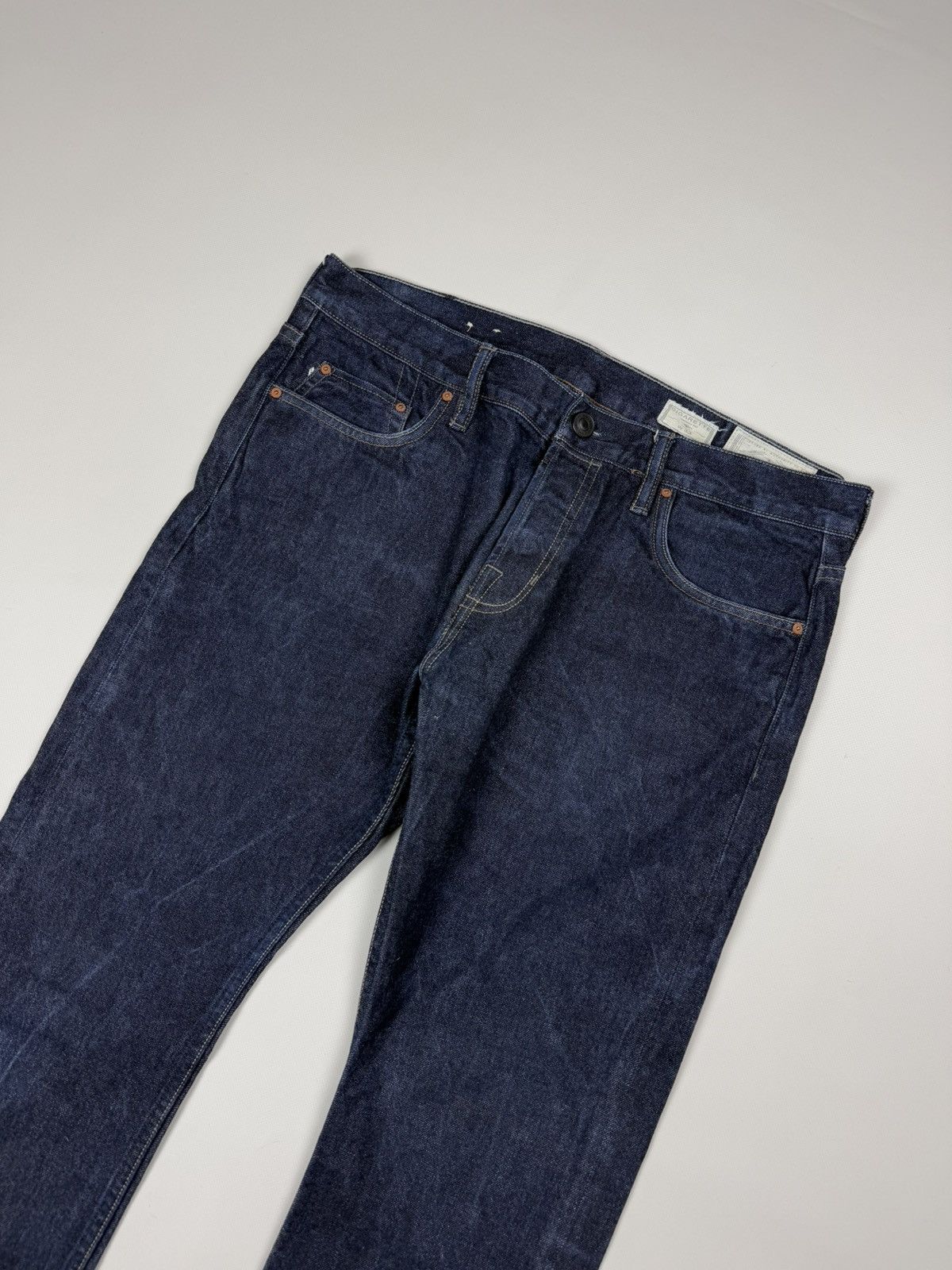 Allsaints × Japanese Brand Allsaints Clift Cigarette Selvedge Denim Skinny Fit Jeans Size US 33 - 2 Thumbnail