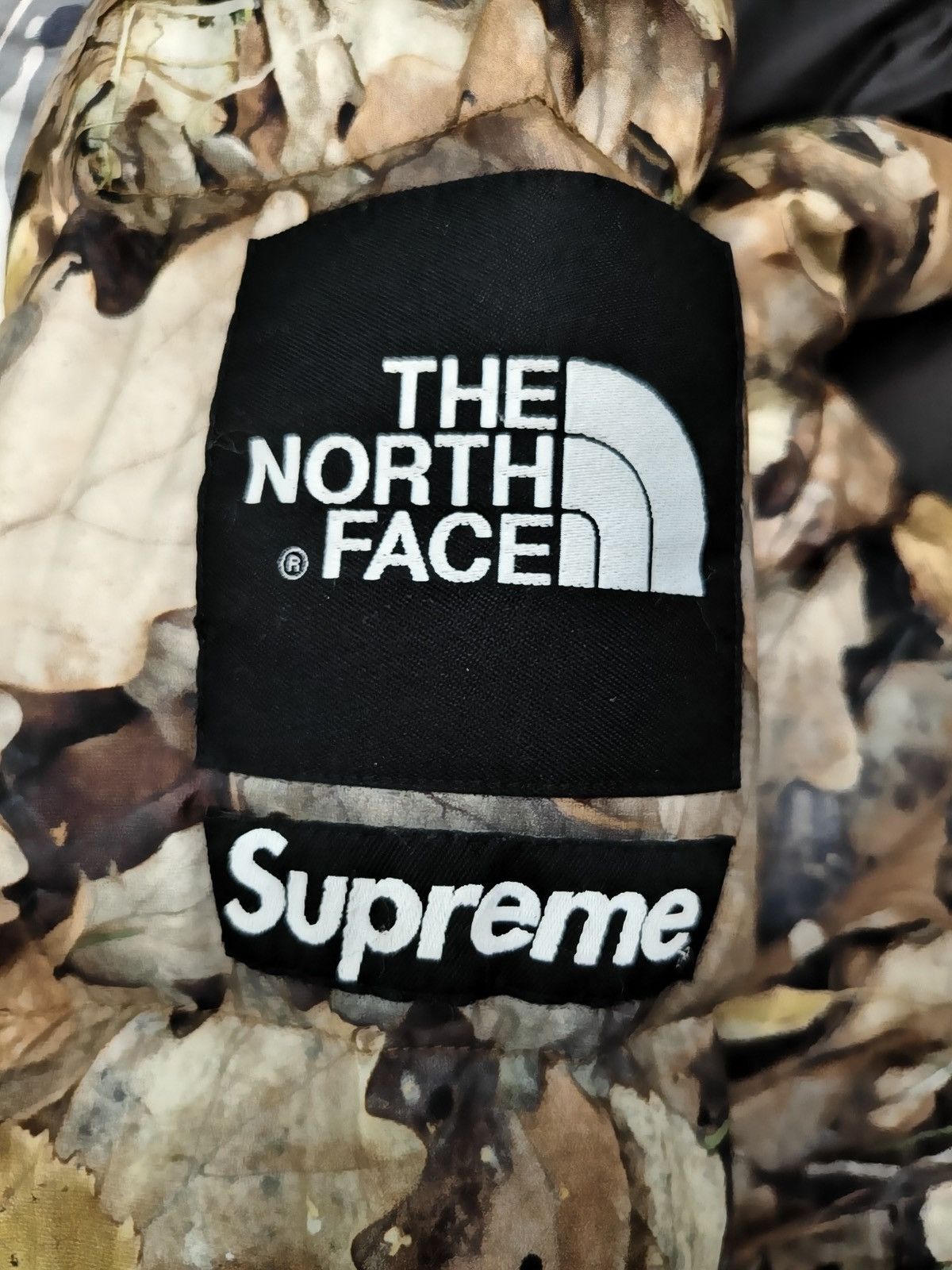Supreme × The North Face Supreme tnf the north face leaves nuptse Jacket Size US XL / EU 56 / 4 - 3 Thumbnail