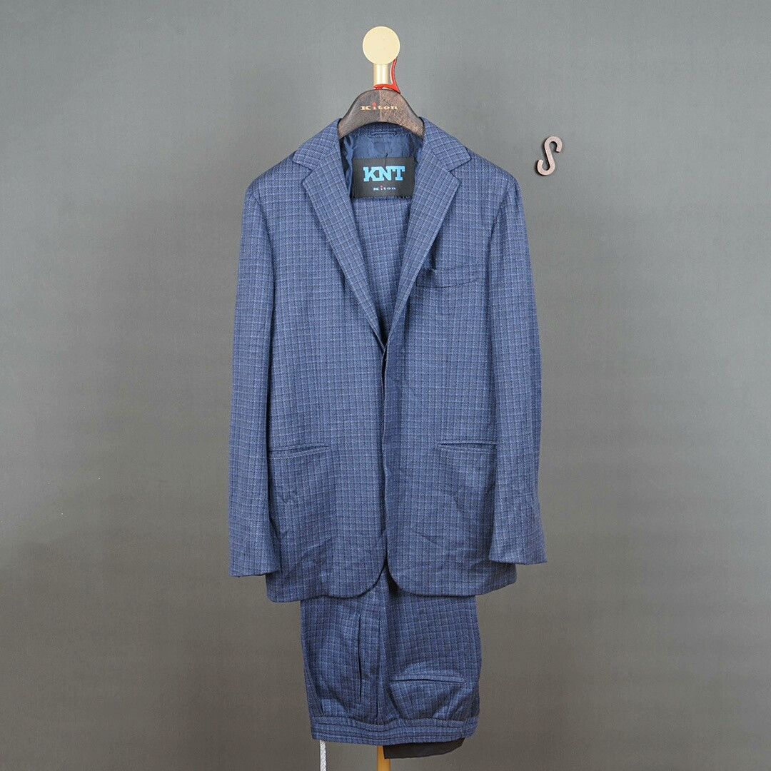 Kiton Kiton Designer Pants with Elastic Waistband Size US 34 / EU 50 - 1 Thumbnail
